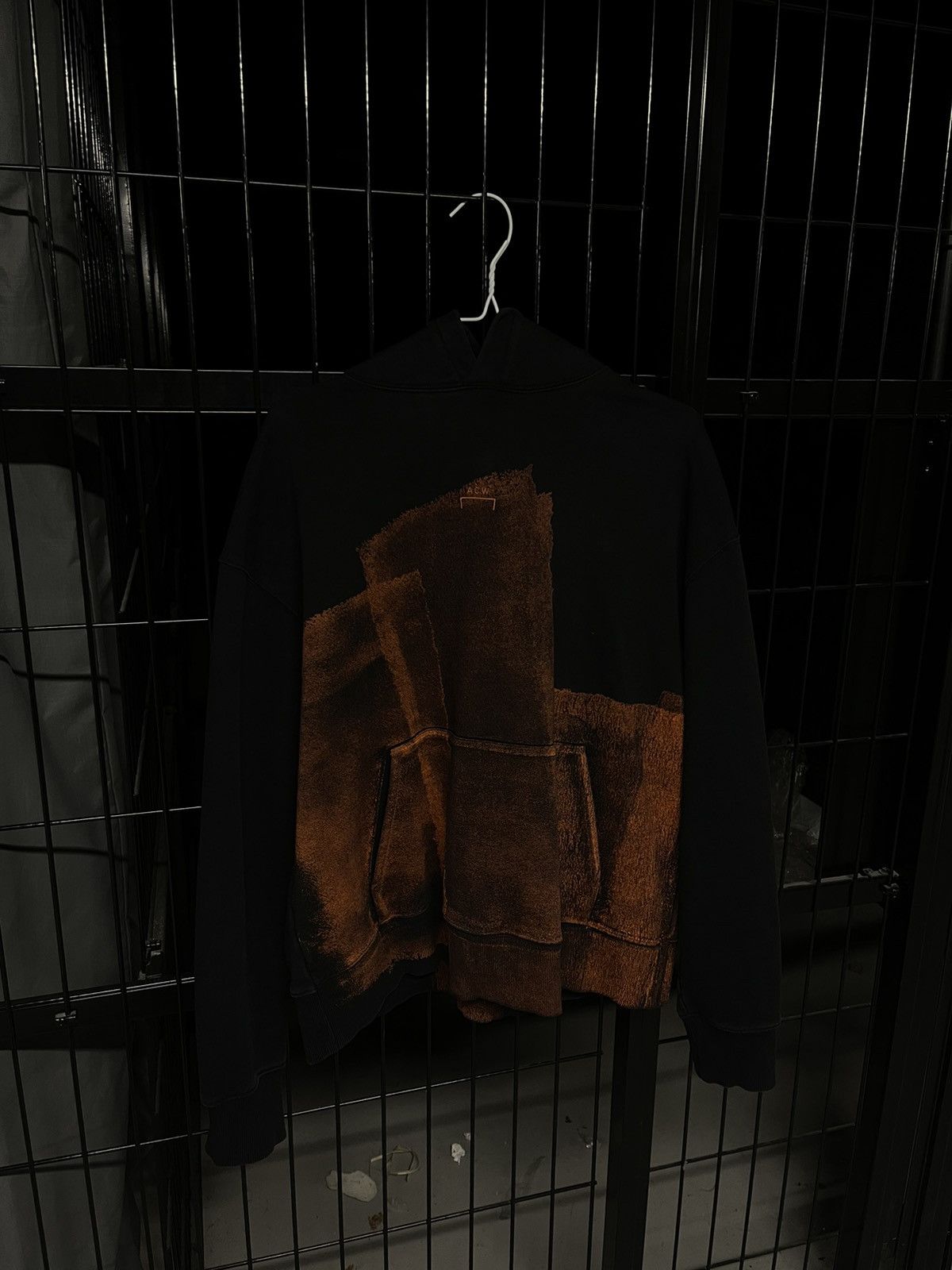 image of A Cold Wall Acw Hoodie in Black, Men's (Size Large)