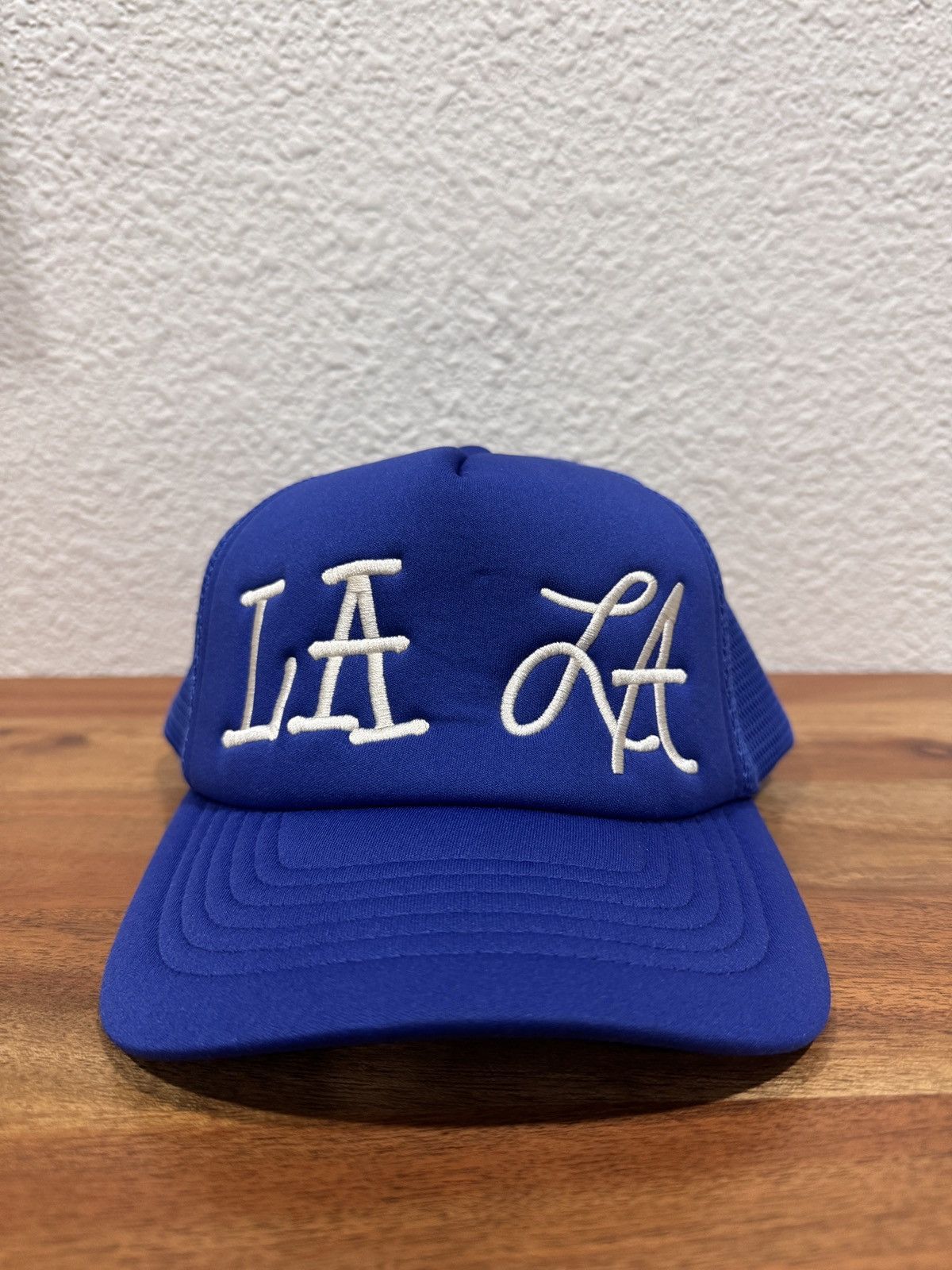 Stussy Vintage Stussy Japan LA script SnapBack Trucker Hat Size ONE SIZE - 1 Thumbnail