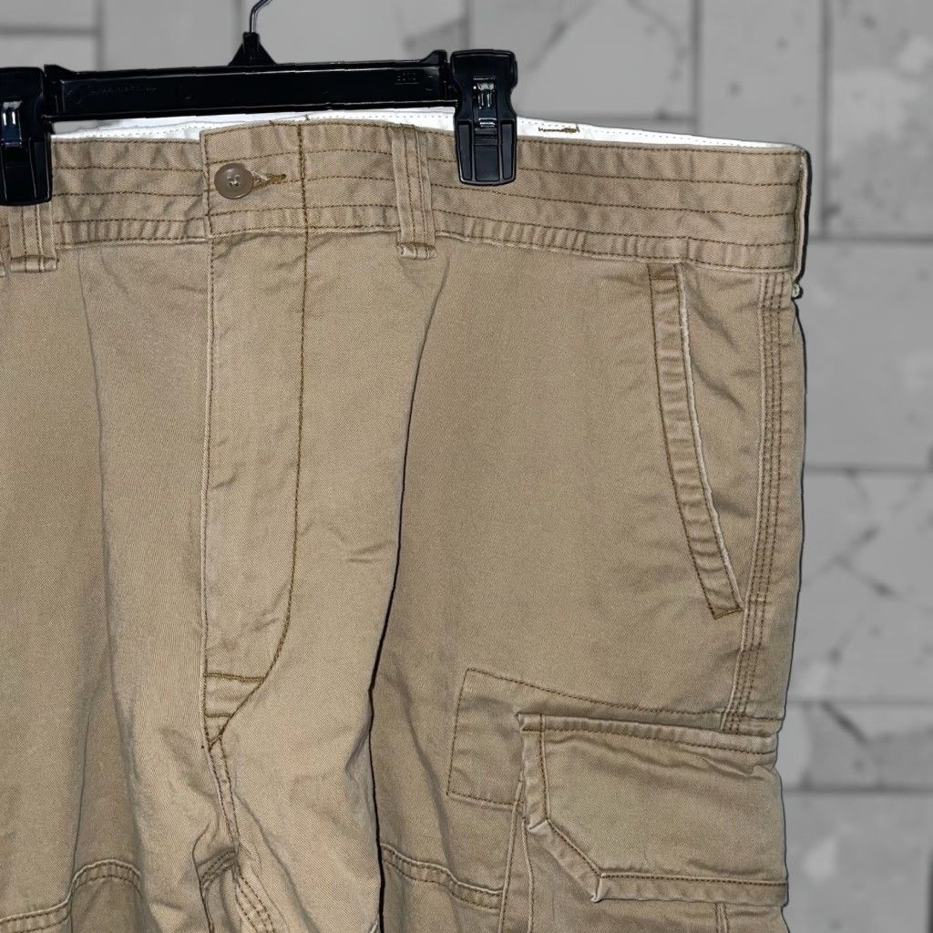 Polo Ralph Lauren Polo Ralph Lauren Cargo Shorts Mens Brown 100% Cotton Size 42 Size US XL / EU 56 / 4 - 1 Thumbnail