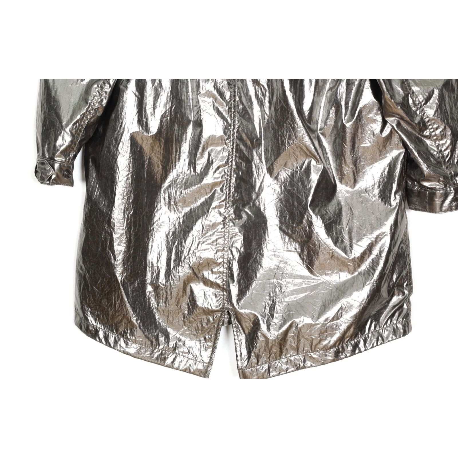 Maison Scotch MAISON SCOTCH SCOTCH & SODA Shiny Hooded Parka Jacket Women 3 MJ5723 Green Regular Long Sleeve Zip Adult Women Size XS / US 0-2 / IT 36-38 - 6 Thumbnail