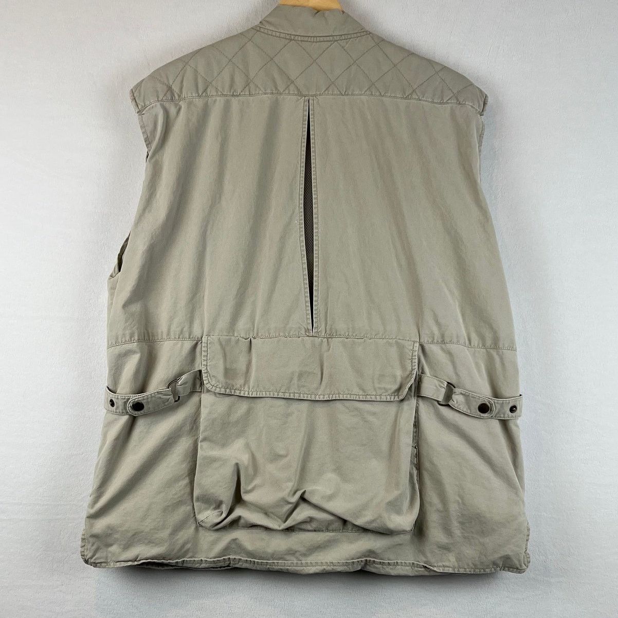 Woolrich Woolen Mills Berne Workwear Quilt Lined Canvas Duck Full Zip Vest Men XXL Size US XL / EU 56 / 4 - 3 Thumbnail