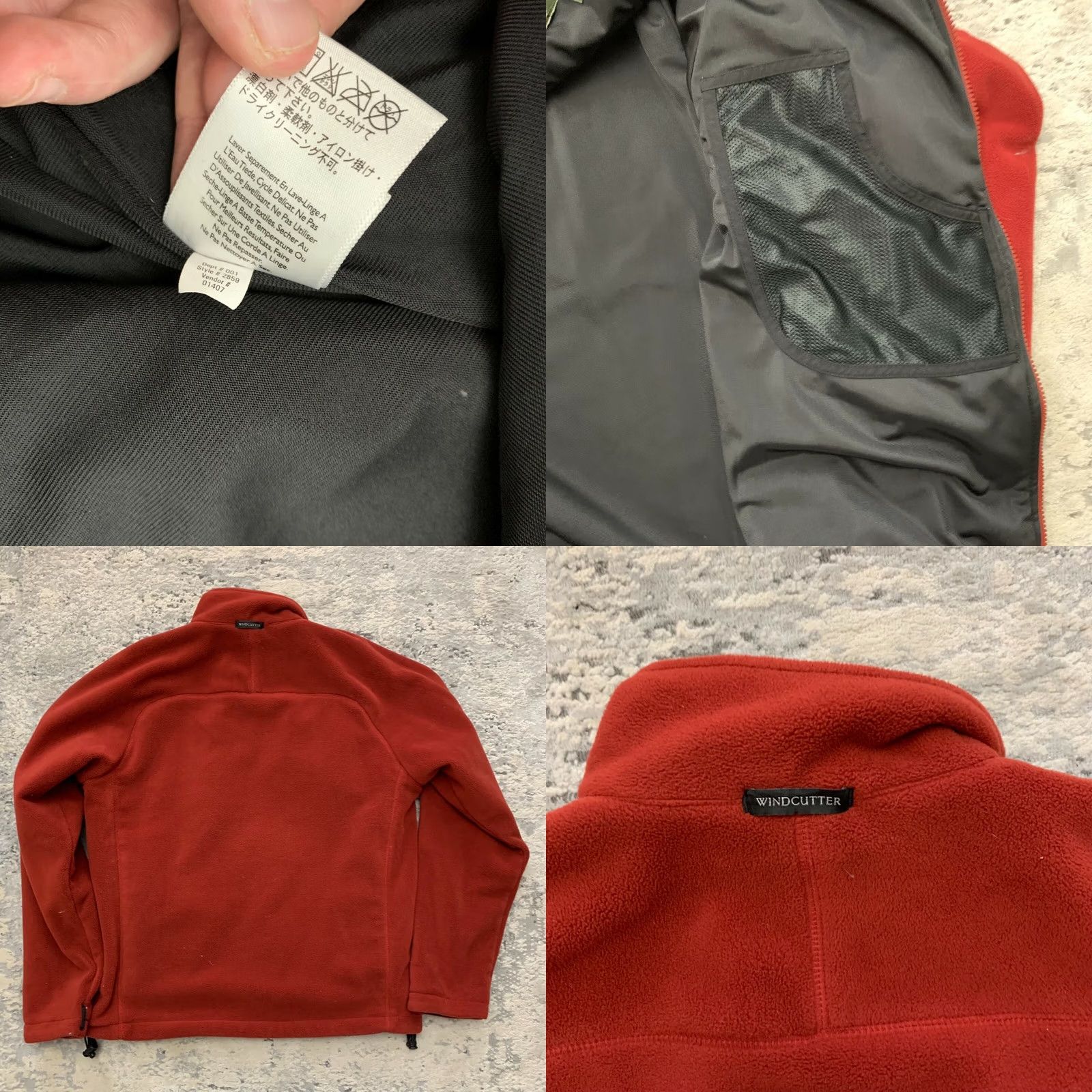 Eddie Bauer VINTAGE: No Eddie Bauer Windcutter Jacket Red Full Zip M Shorten? Size US M / EU 48-50 / 2 - 8 Thumbnail