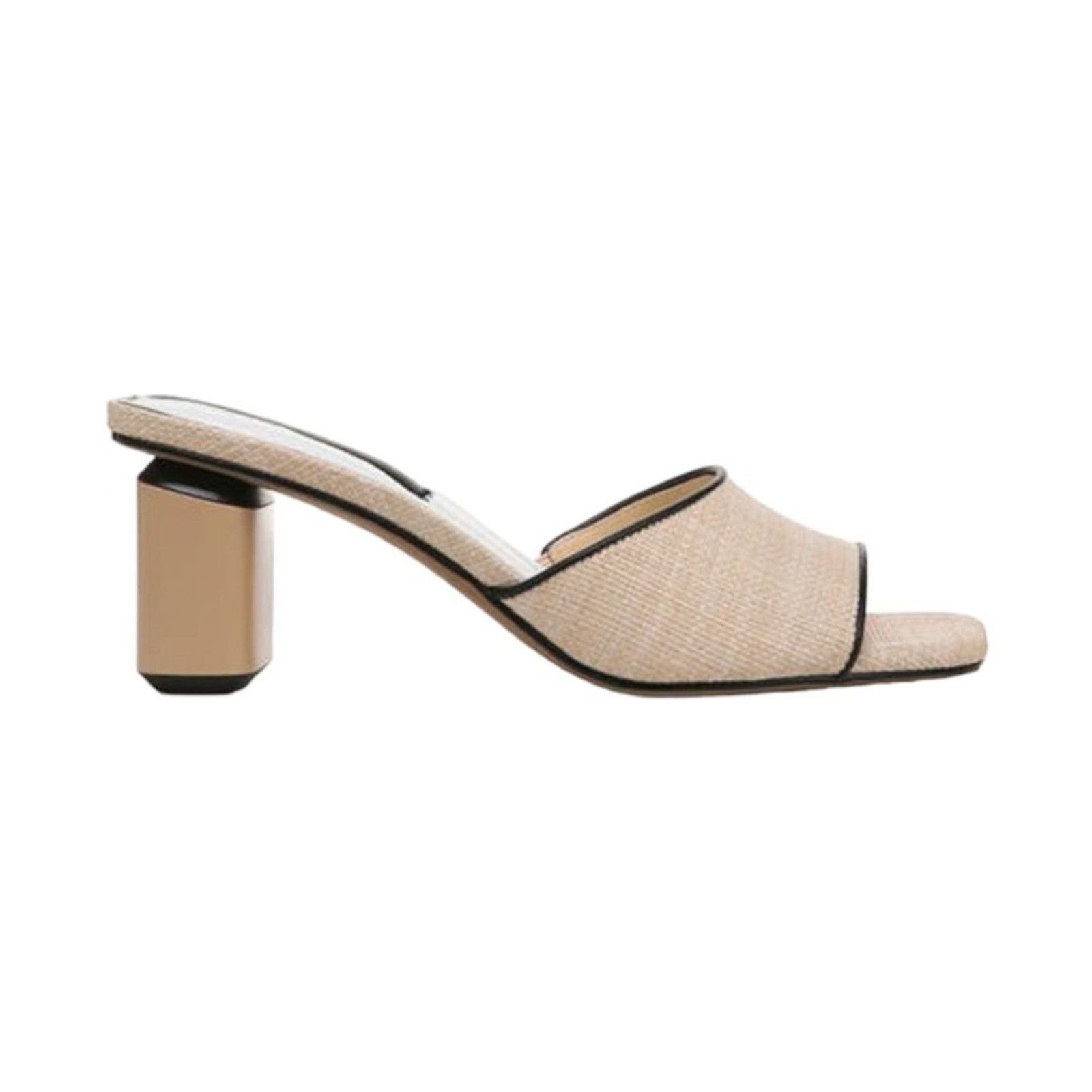 Franco Sarto Linley Slide Sandals Beige Sz 8.5 NWT $110 MSRP
