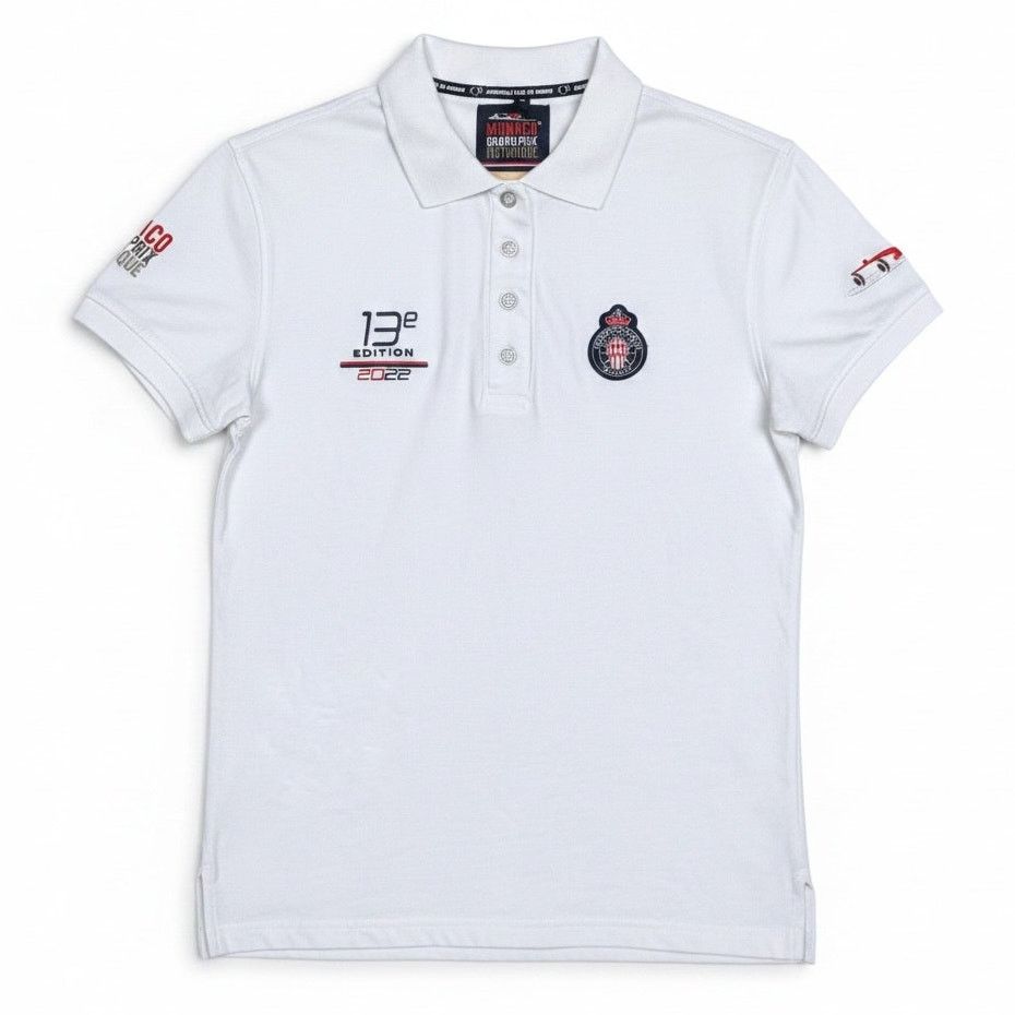 APM Monaco Automobile Club De Monaco 2022 Grandprix Women's L Polo Size L / US 10 / IT 46 - 1 Thumbnail