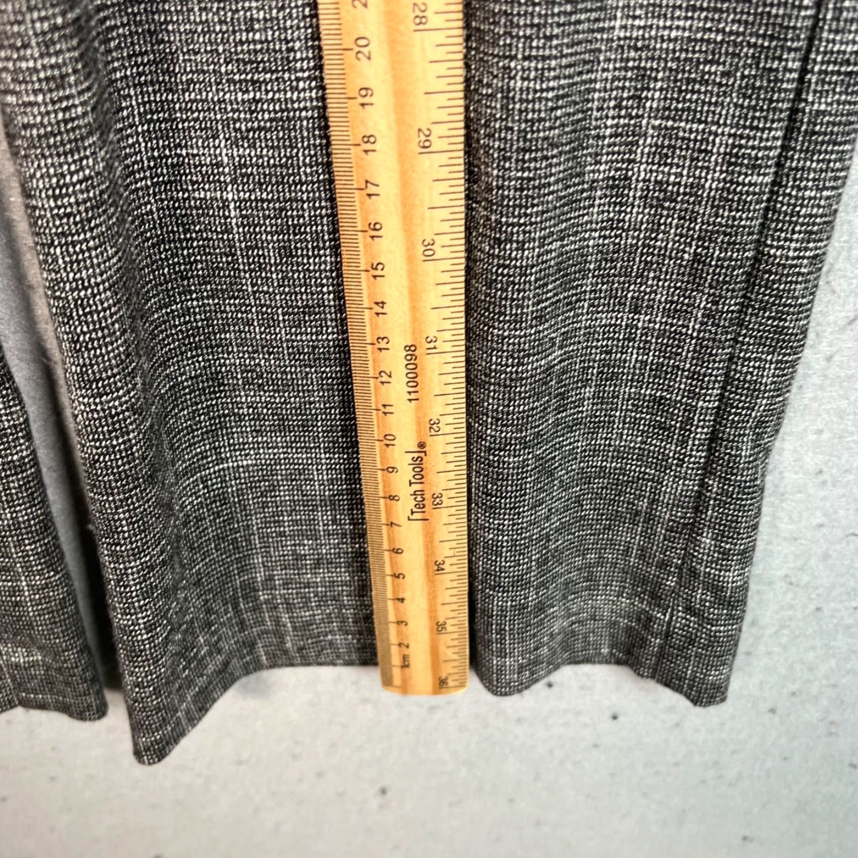 Vintage VINTAGE New York & Company Pants Women's 2 Gray Dress Pants Business Casual Slim Straight Front Flat 29 in 29 in Size 26" / US 2 / IT 38 - 6 Thumbnail