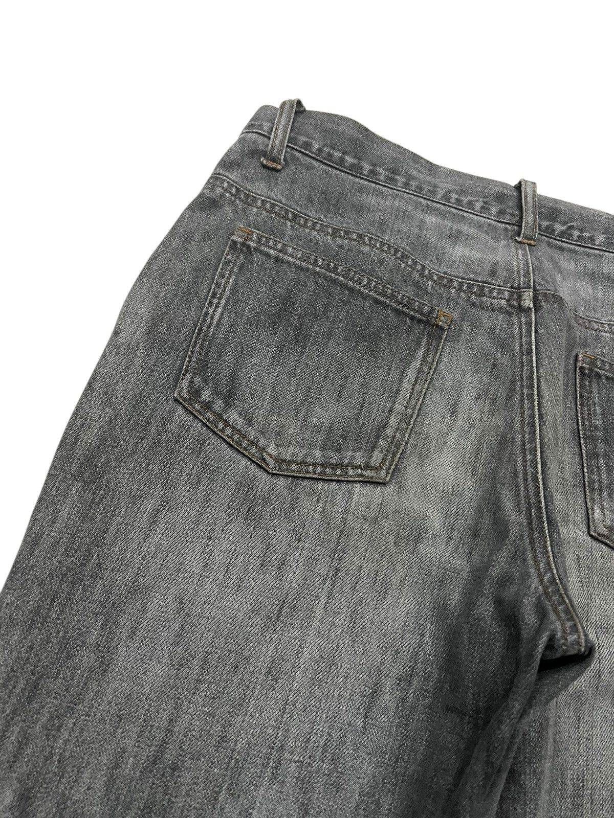 If Six Was Nine × Japanese Brand 🌈90s Japanese Brand Nano Second Sick Faded Distress Jean Size US 32 / EU 48 - 12 Thumbnail
