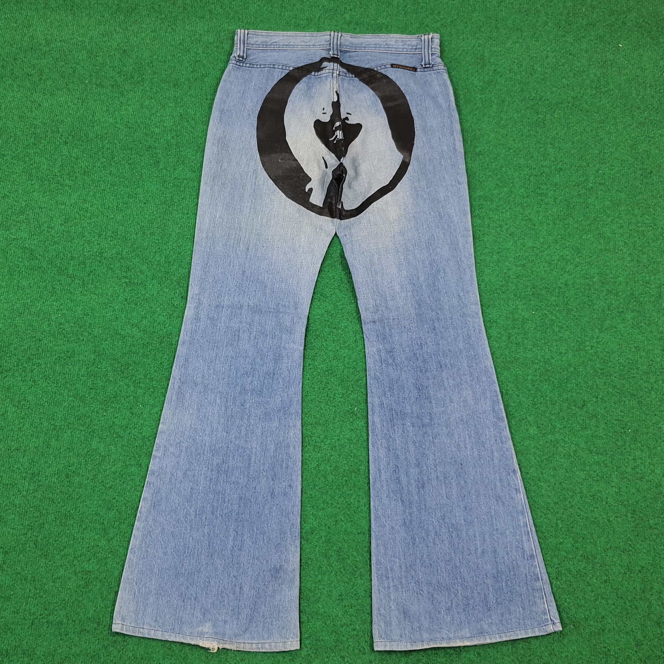 Hysteric Glamour × Japanese Brand × Vintage Vintage Hysteric Glamour Custom Logo Japan Brand Jeans Size US 28 / EU 44 - 1 Thumbnail
