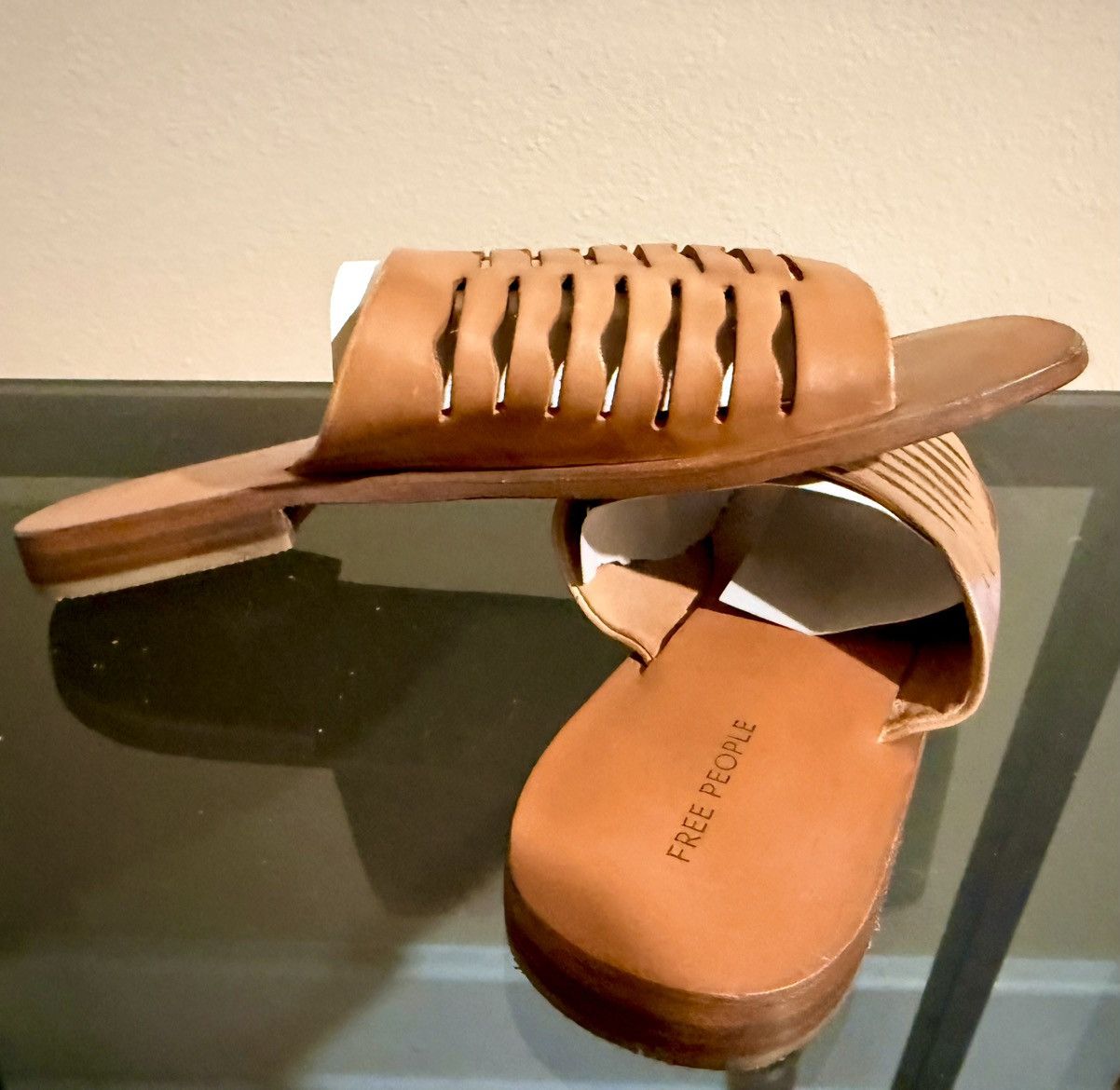 Free People Free People Slice if the Sun Sandals Size US 7.5 / IT 37.5 - 3 Thumbnail