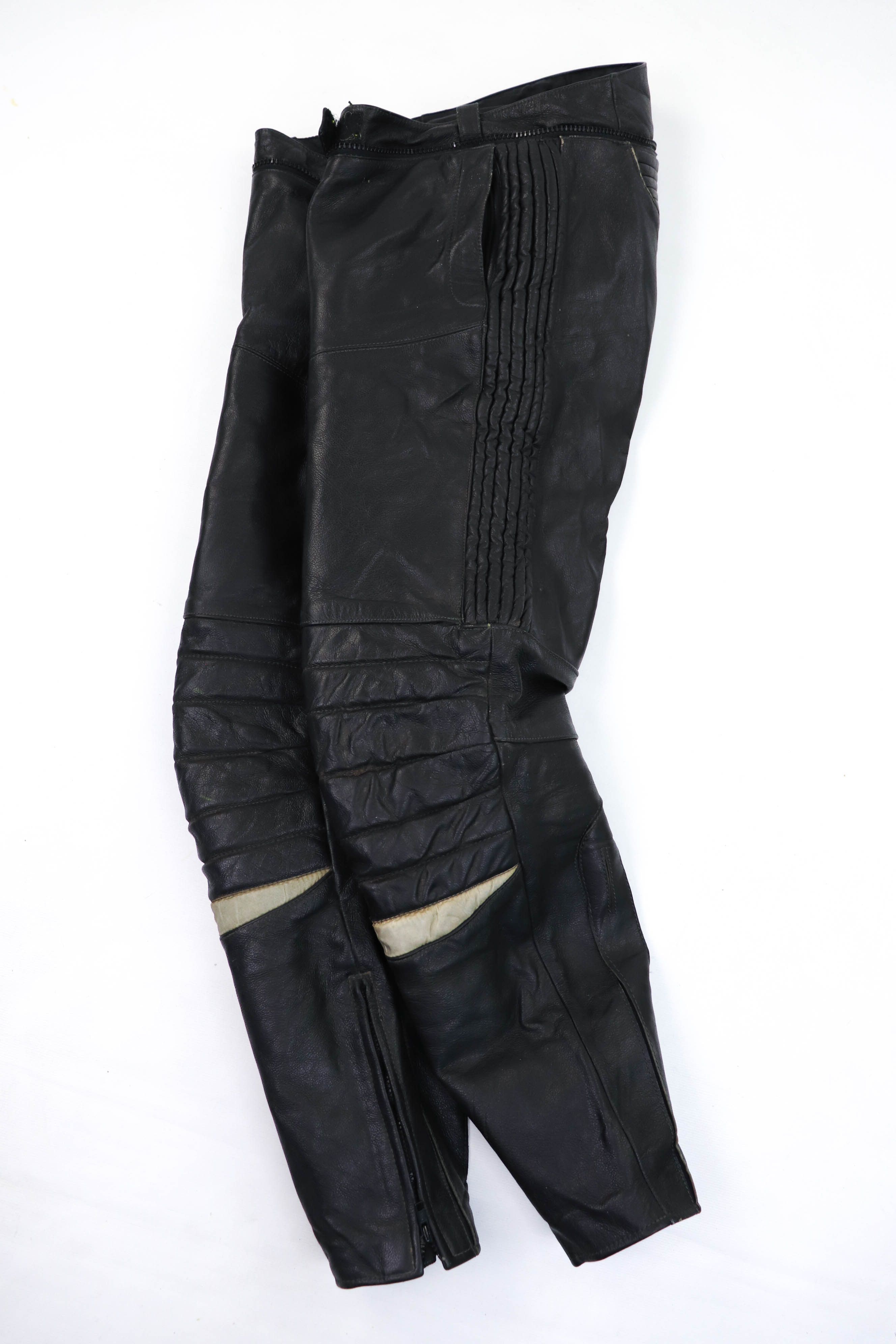 Hein Gericke 00s Vintage TAKAI Leathers Hein Gericke Leather Biker Pants Size US 38 / EU 54 - 3 Thumbnail