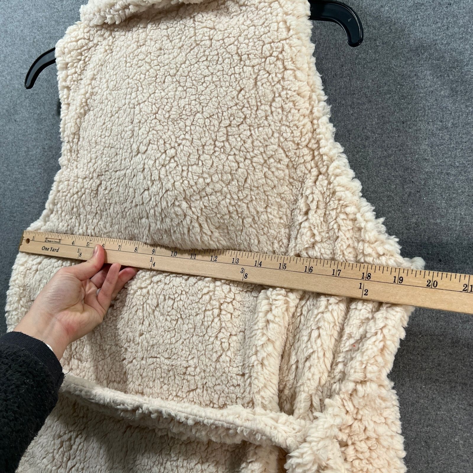 Other BumbleBella by Jill Martin Sherpa Shawl Collar Long Vest Size XS / US 0-2 / IT 36-38 - 5 Thumbnail