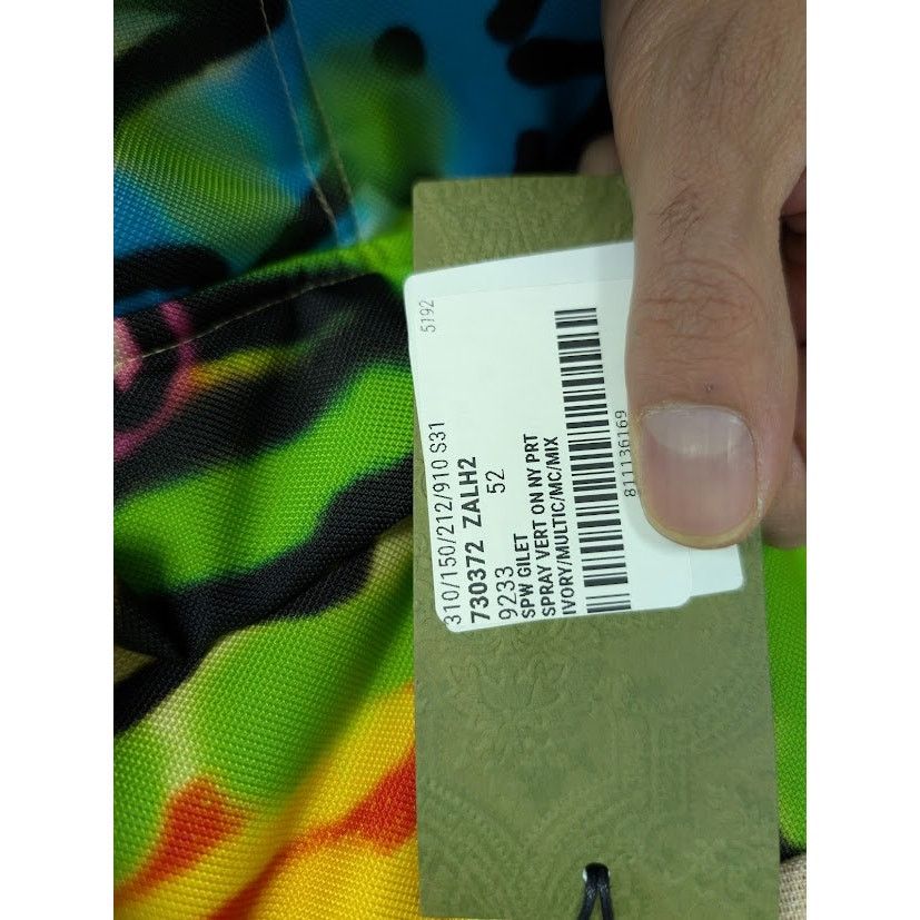 Gucci o1rshd1 SPW Gilet Spray Vert on NY PRT Vest in Multicolor Size US L / EU 52-54 / 3 - 22 Thumbnail