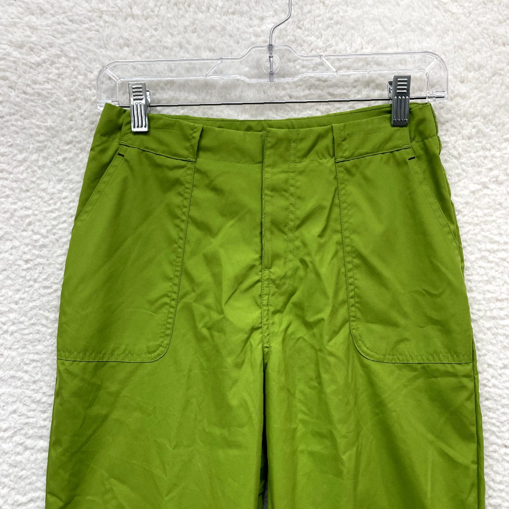 Vintage VINTAGE Kru Scrub Pants XS Small Womens Lime Green Flare Medical Nurse 0 2 24 25 Women XS Green Flare Scrub Pants Size 26" / US 2 / IT 38 - 3 Thumbnail