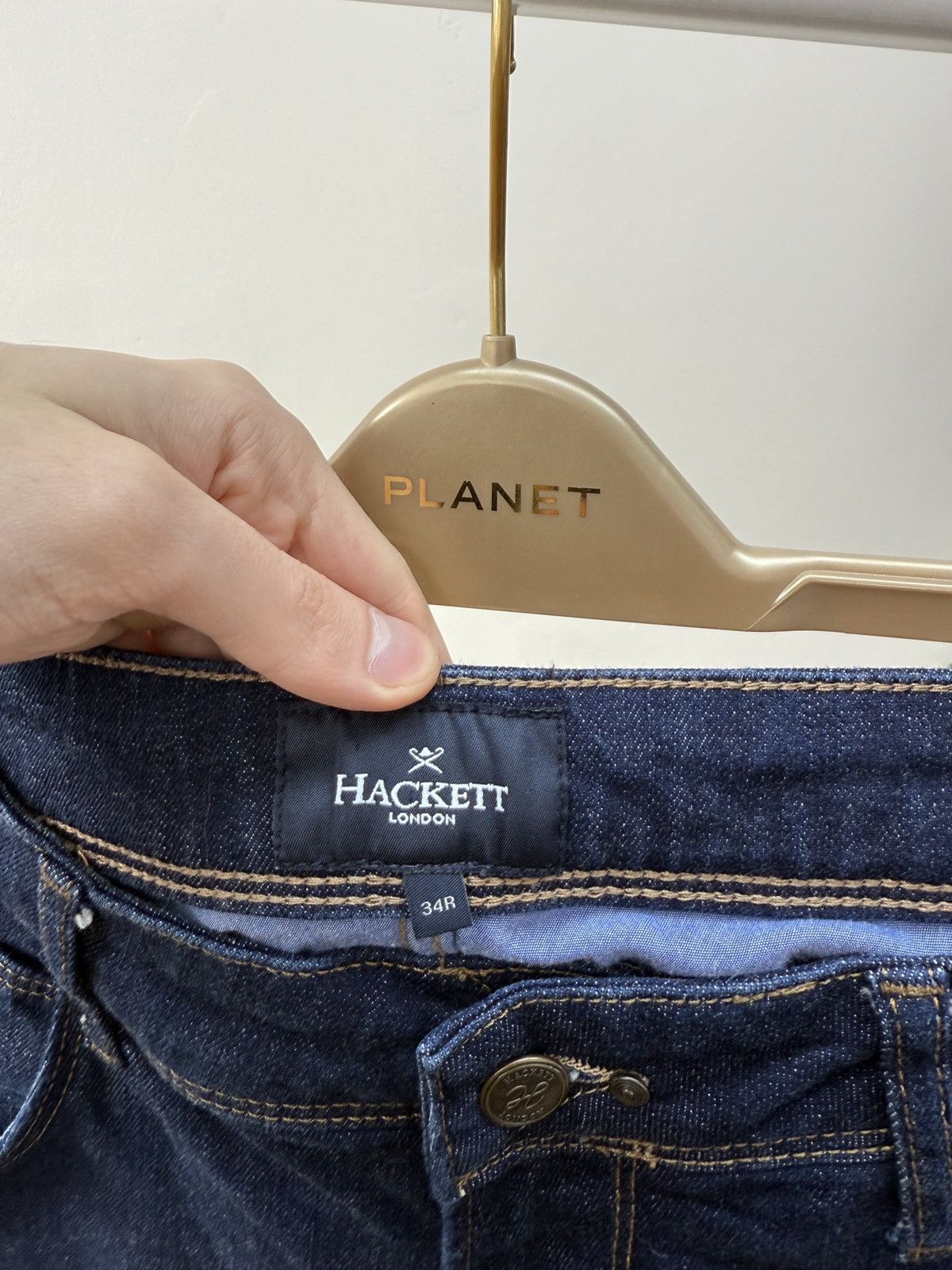 Hackett Vintage Hackett London Indigo Blue Pants Size US 34 / EU 50 - 5 Thumbnail