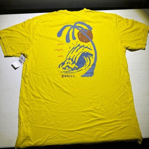 O'Neill NWT O’NIELL RAW POWER YELLOW T-SHIRT SZ 2XL XXL Size US XXL / EU 58 / 5 - 1 Thumbnail