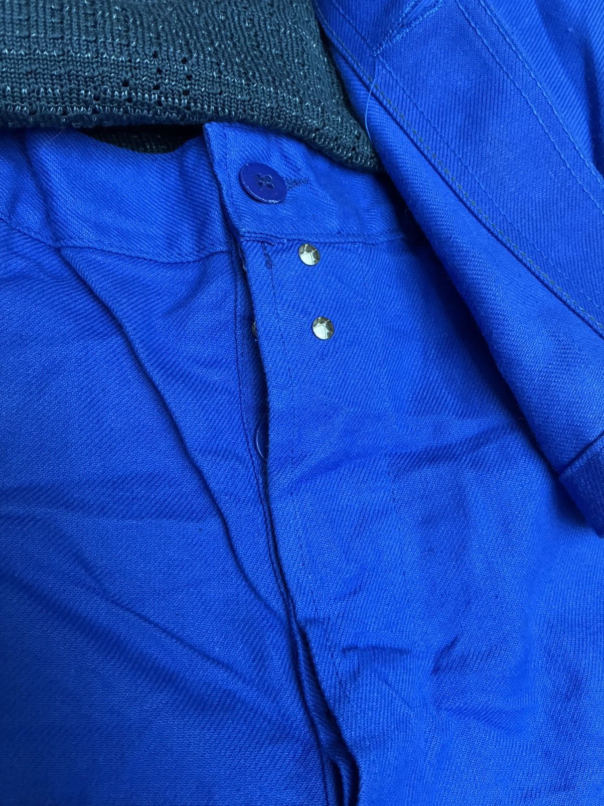 Other MADE IN FRANCE GENUINE BLUE CHORE PANTS Size US 34 / EU 50 - 5 Thumbnail