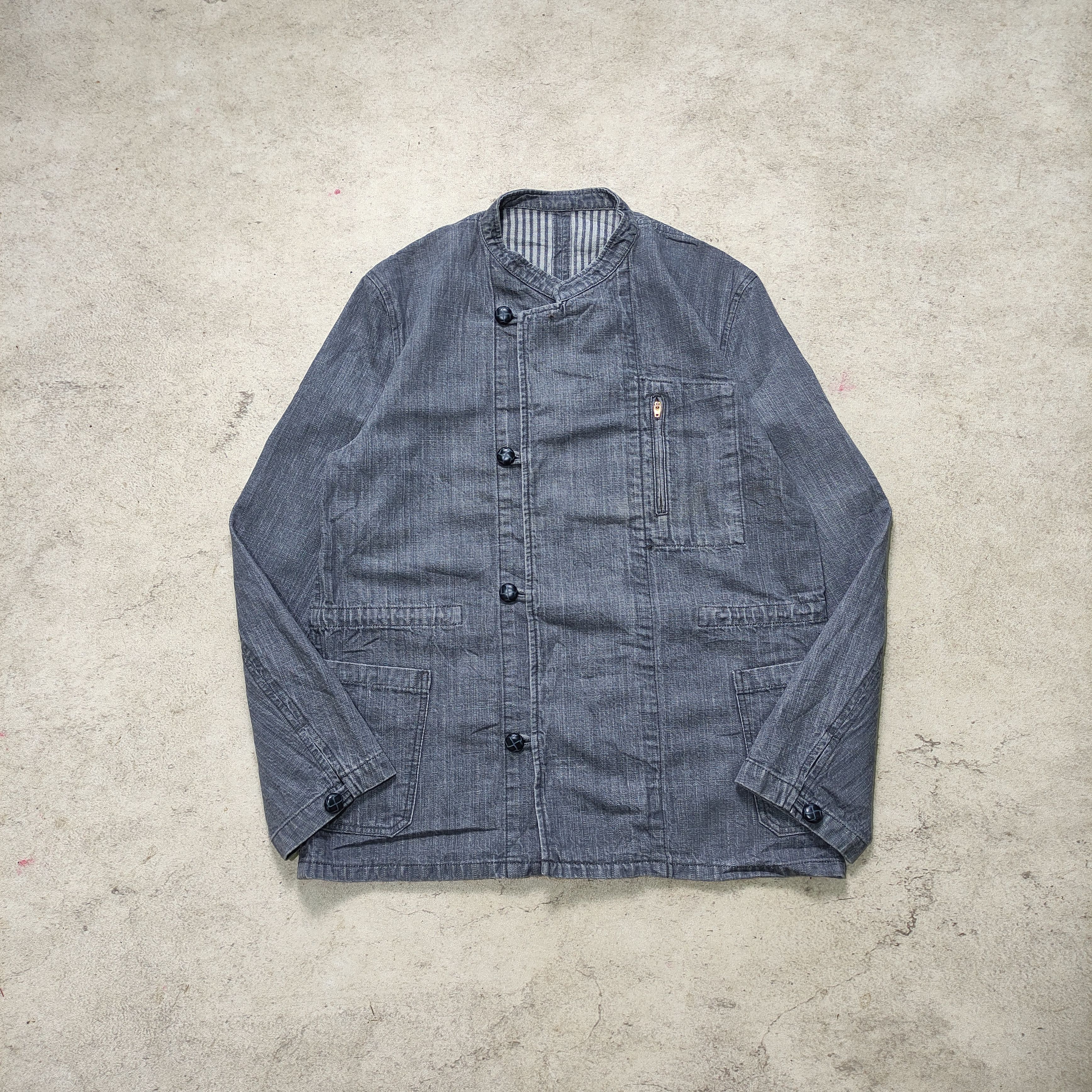 Issey Miyake Archive Asymmetric Jacket - Style Issey Miyake japan Size US L / EU 52-54 / 3 - 3 Thumbnail