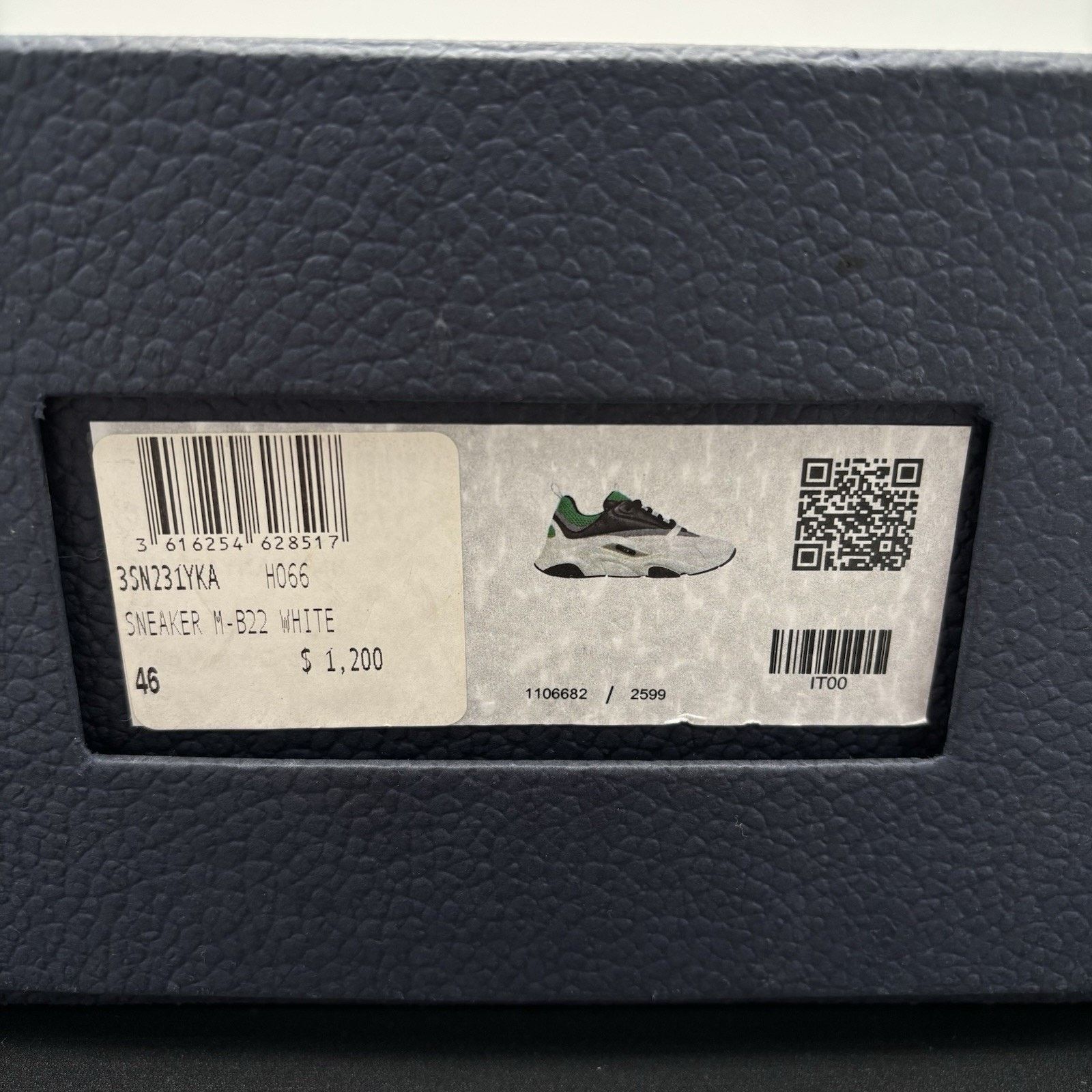 Dior Dior B22 Sneaker ' Green, White ' | SUPER CLEAN! Size US 13 / EU 46 - 21 Thumbnail