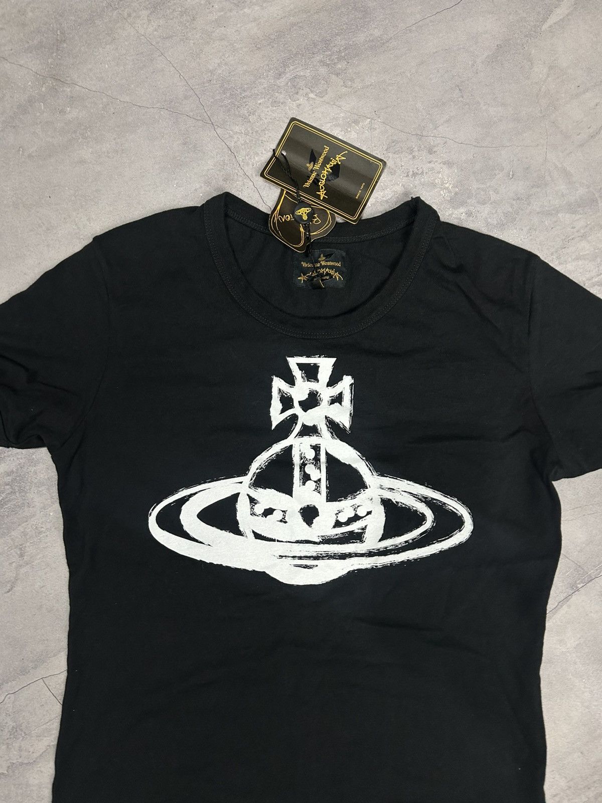 Vivienne Westwood Vivienne Westwood Anglomania Luxury Big Logo T-Shirt Size S / US 4 / IT 40 - 3 Thumbnail