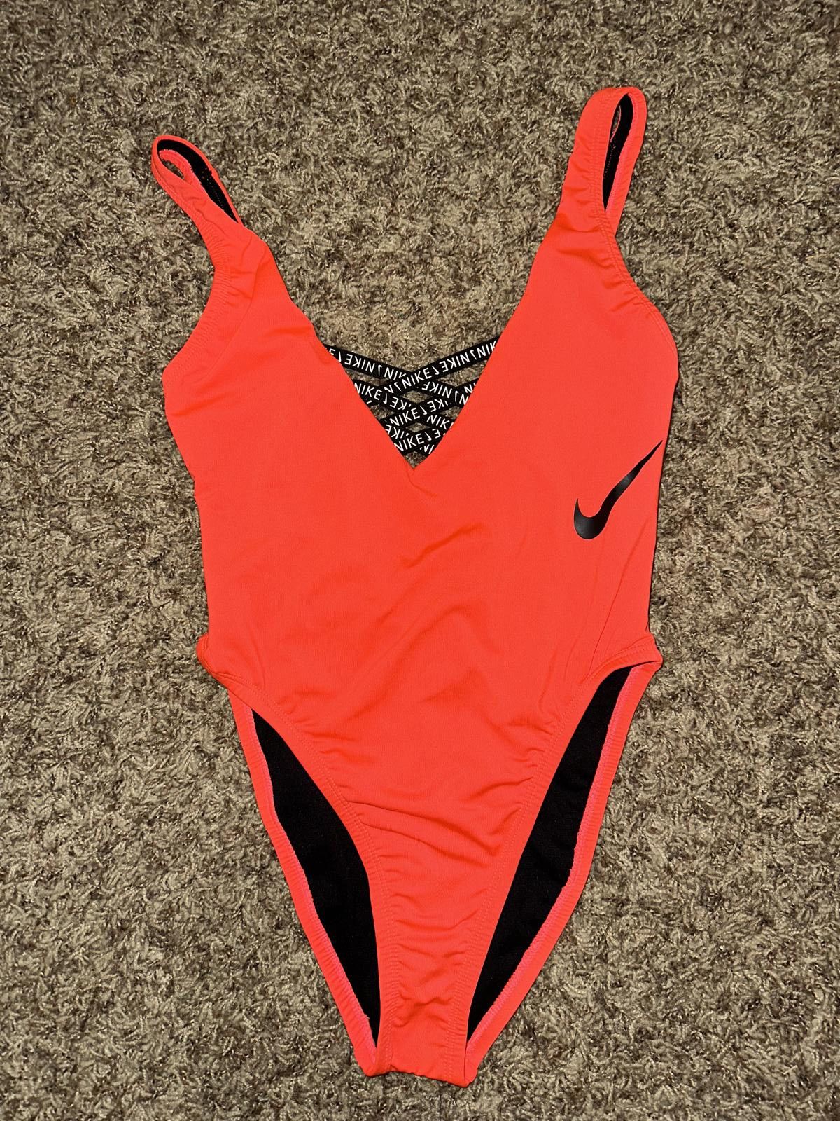 Nike Women's Nike Sneakerkini One Piece Swimsuit High Rise Size ONE SIZE - 1 Thumbnail