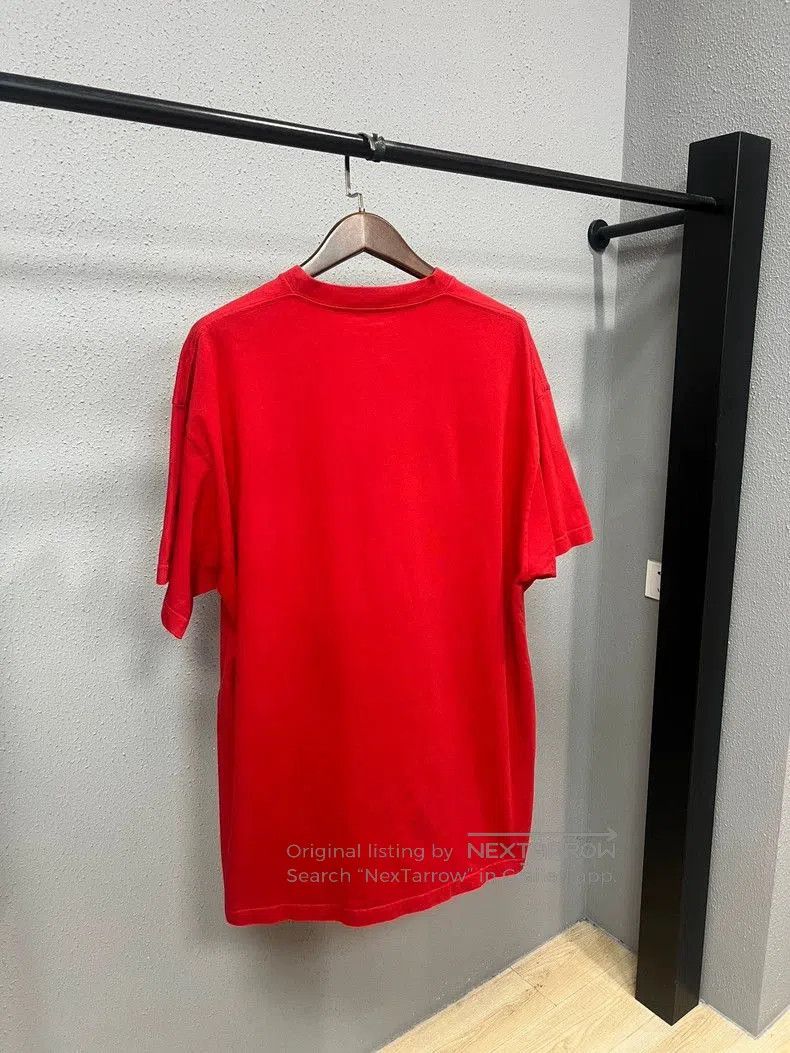 Balenciaga Balenciaga Red Jelly Logo Short Sleeve. Size US XS / EU 42 / 0 - 2 Thumbnail