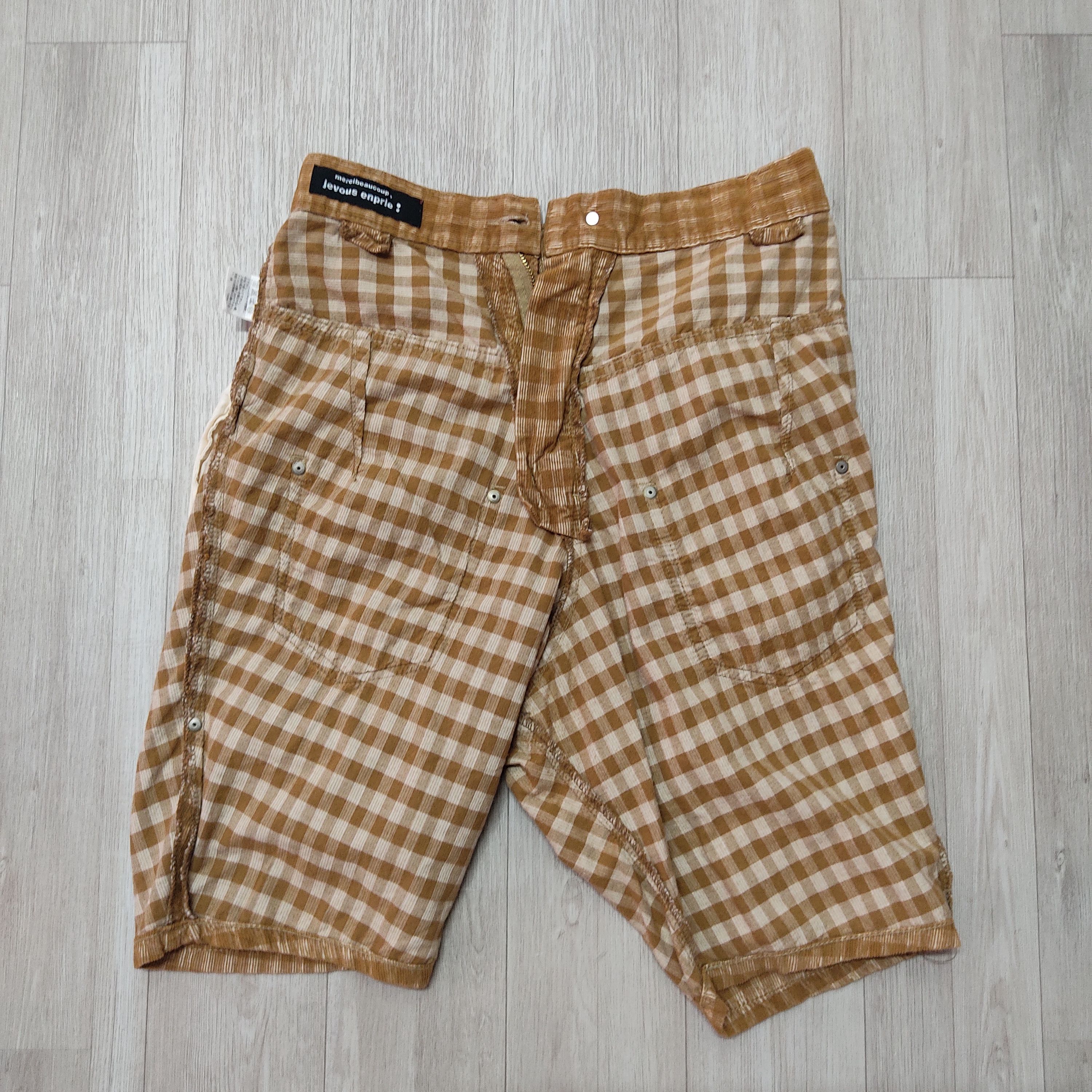 Issey Miyake × mercibeaucoup MERCIBEAUCOUP Issey Miyake Drop Crotch Short Pants Size 28" / US 6 / IT 42 - 6 Thumbnail