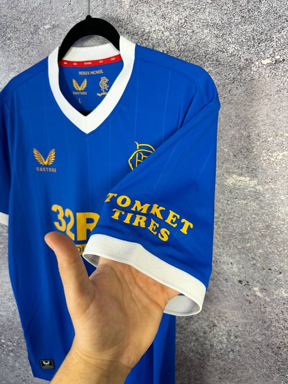Castore × Vintage Vintage Rangers 2021/22 Castore Soccer Jersey Large Size US L / EU 52-54 / 3 - 11 Thumbnail