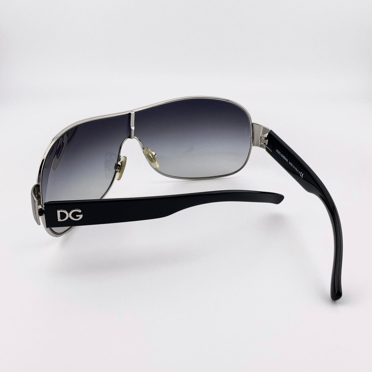 Dolce & Gabbana DOLCE & GABBANA 2000’s Aviator Mask Sunglasses Size ONE SIZE - 5 Thumbnail