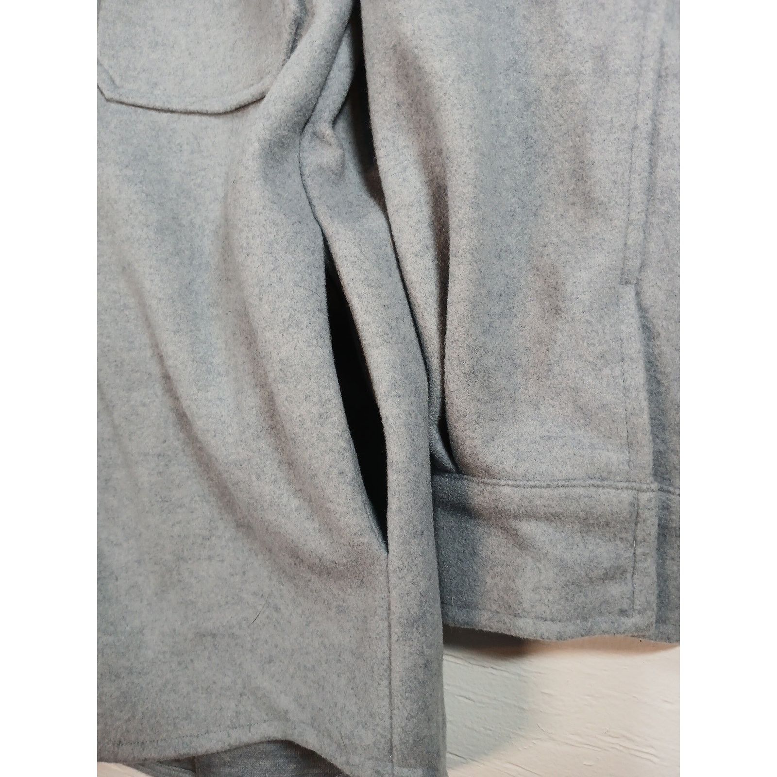 Other Merokeety (Medium) Unisex Gray Button Women's Coat Size M / US 6-8 / IT 42-44 - 9 Thumbnail