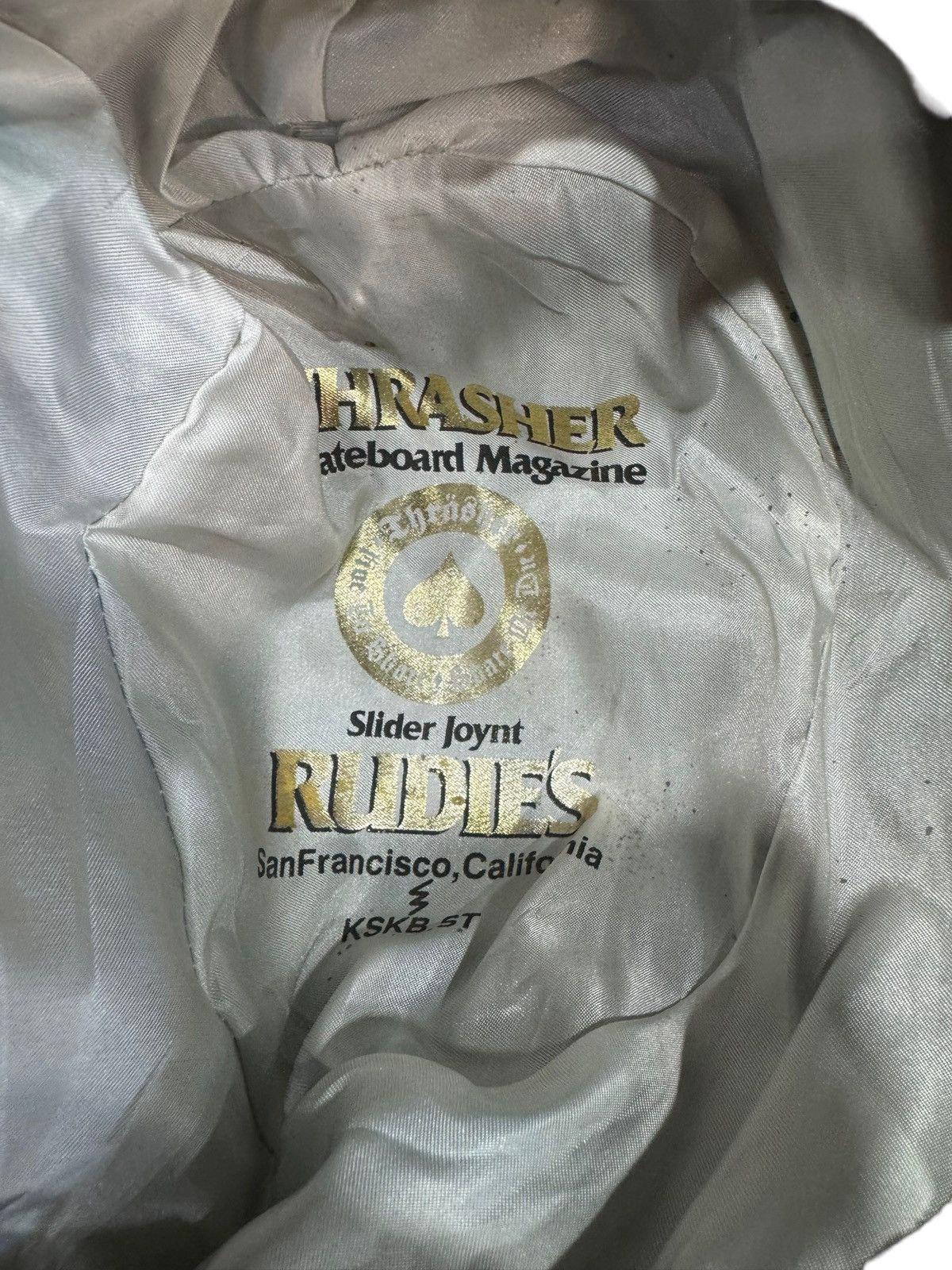 Thrasher VINTAGE THRASHER SLIDER JOYNT RUDIES HAT Size ONE SIZE - 3 Thumbnail