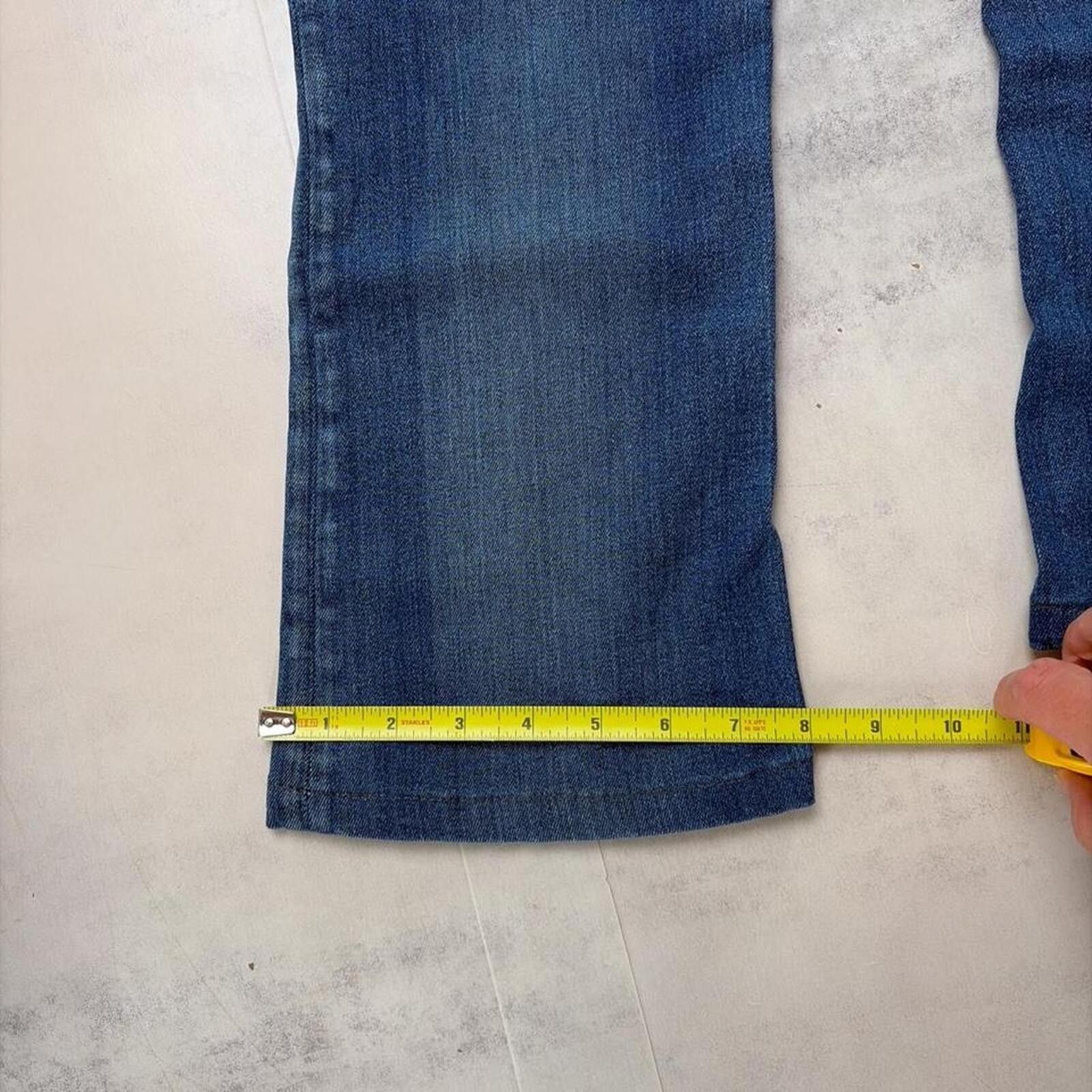 True Religion Y2K Blue True Religion Beca Mid Rise Bootcut Denim Jeans Size 42" / US 20 - 8 Thumbnail