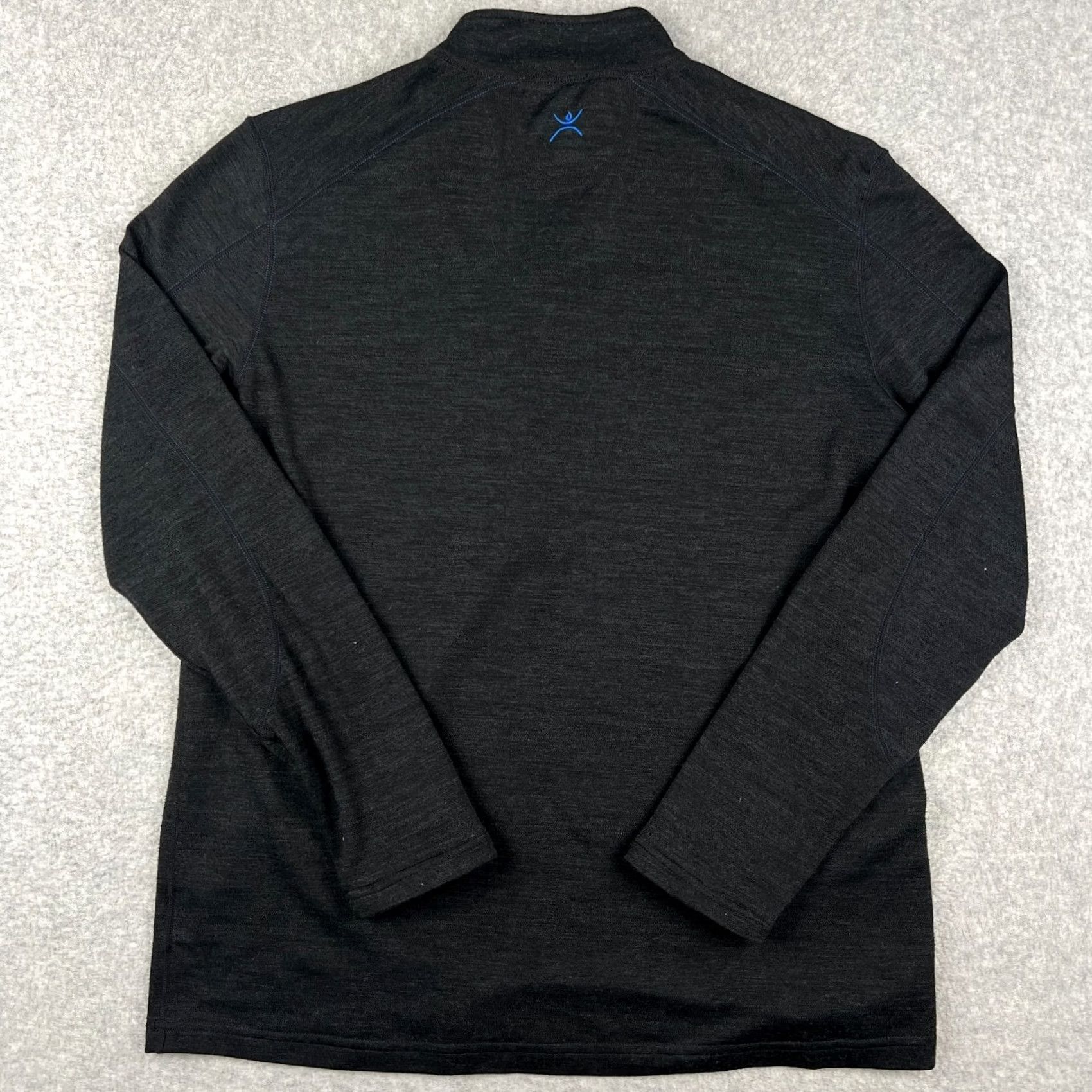 Vintage Terramar Climasense Wool Quarter Zip Baselayer Pullover Large Mens Black Hiking Pullover Size US L / EU 52-54 / 3 - 2 Thumbnail