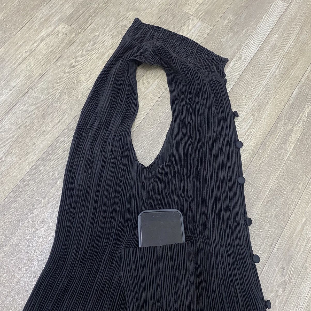 Issey Miyake Vintage Issey Miyake Pleats Please Black Blazer Button Up Size US M / EU 48-50 / 2 - 5 Thumbnail