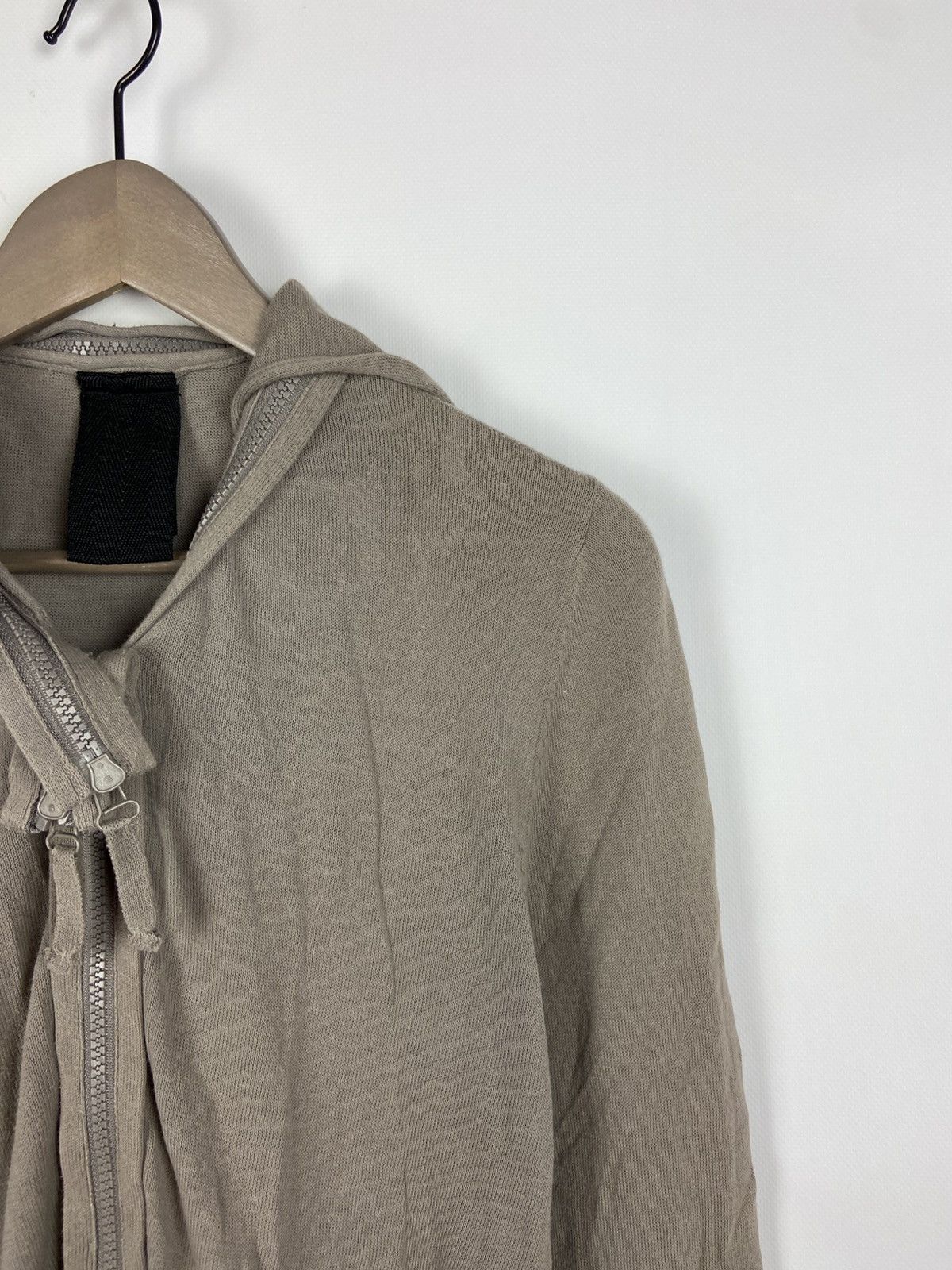 Designer × Rundholz Rundholz Black Label Asymmetrical Hoodie Hooded-Zip Womens Size M / US 6-8 / IT 42-44 - 7 Thumbnail
