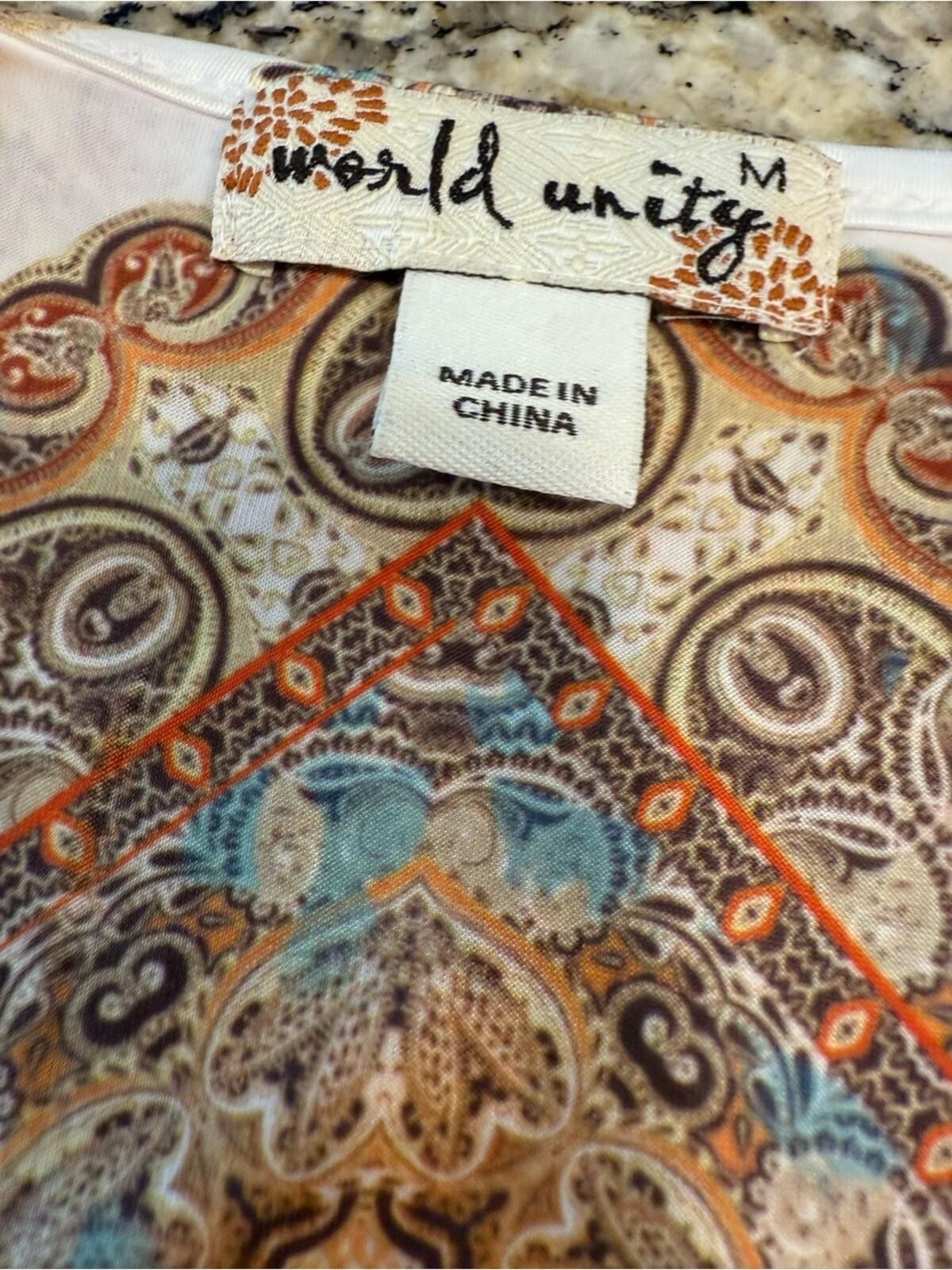 Other World Unity boho whimsical midi tank dress multicolor SZ M Size M / US 6-8 / IT 42-44 - 5 Thumbnail