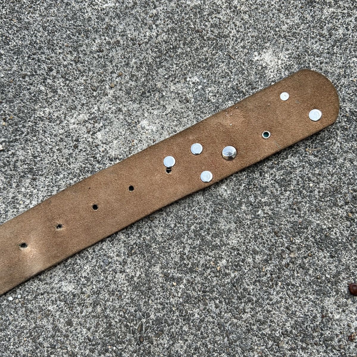 Vintage Vintage studded leather belt (Kapital Style) Size ONE SIZE - 13 Thumbnail