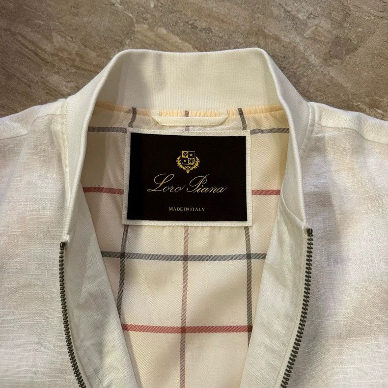 Loro Piana LORO PIANA Flax jacket Size US M / EU 48-50 / 2 - 3 Thumbnail