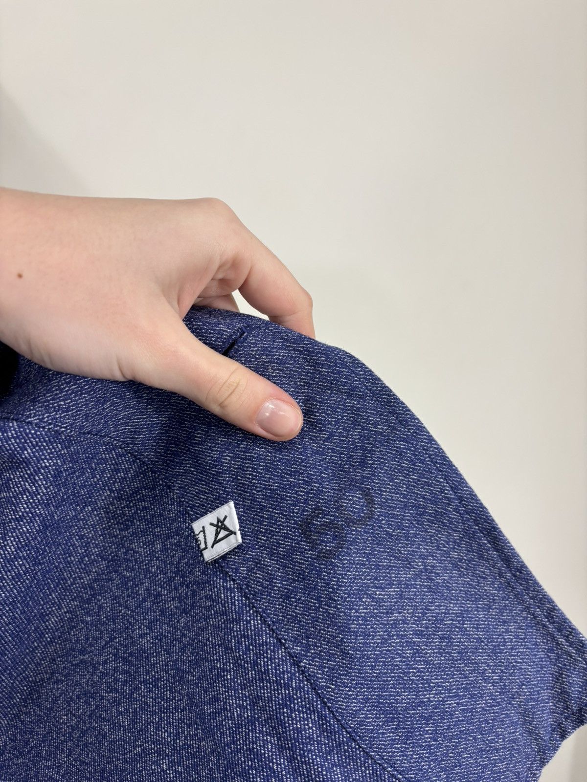 Other Vintage 1970s French Workwear Utility Jacket Blue Chore Coat Size US L / EU 52-54 / 3 - 14 Thumbnail