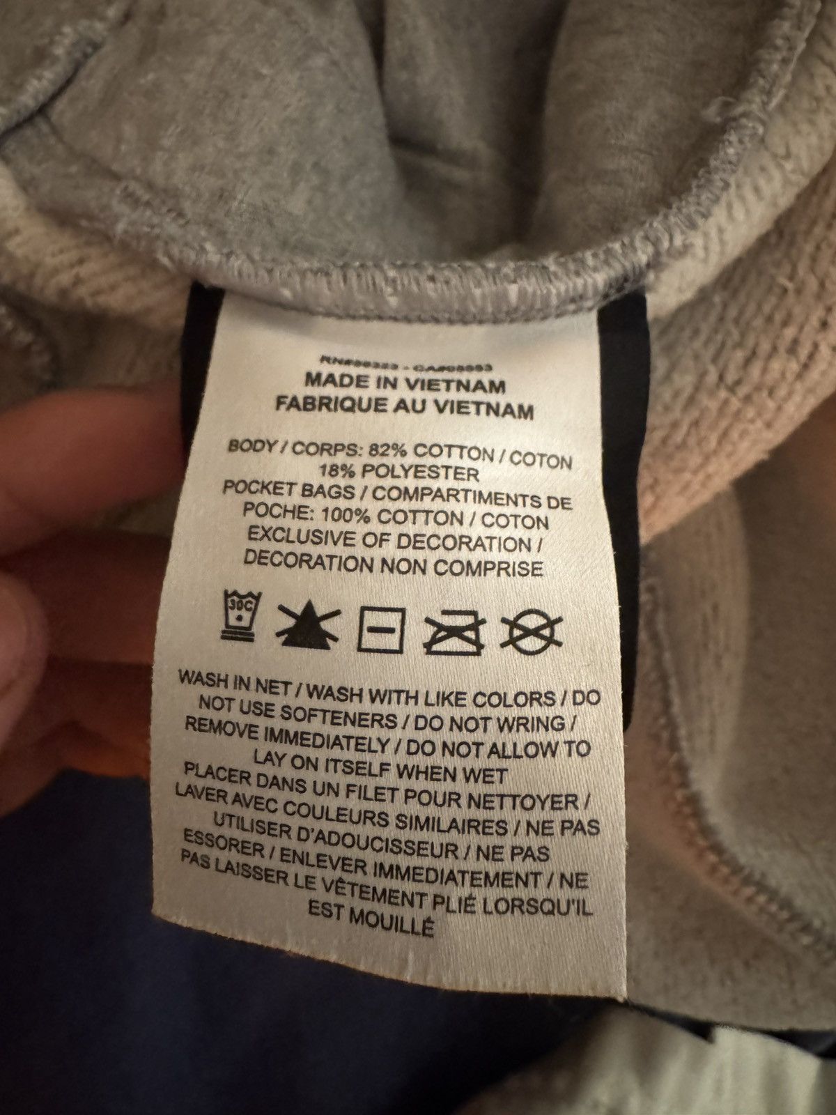 NOCTA NOCTA Open hem Grey Sweatpants Size US 34 / EU 50 - 4 Thumbnail