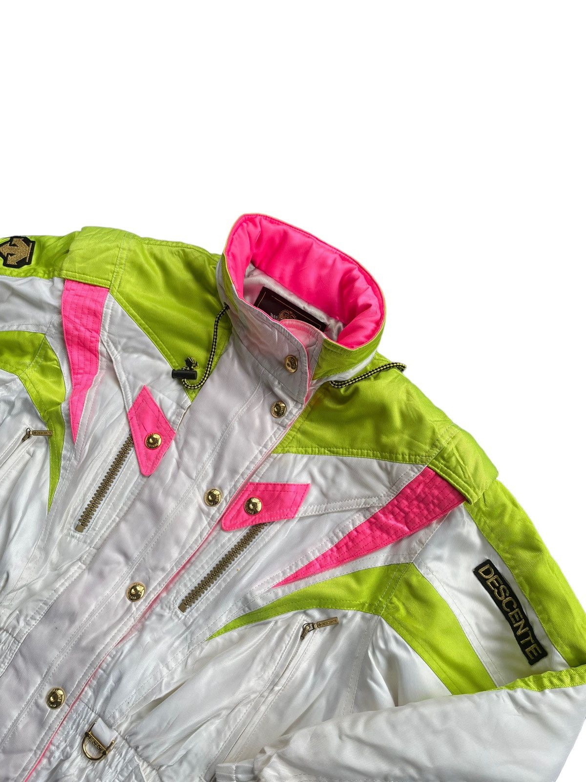 Descente Vintage Desecente Racing Equipment Jacket Size L / US 10 / IT 46 - 2 Thumbnail