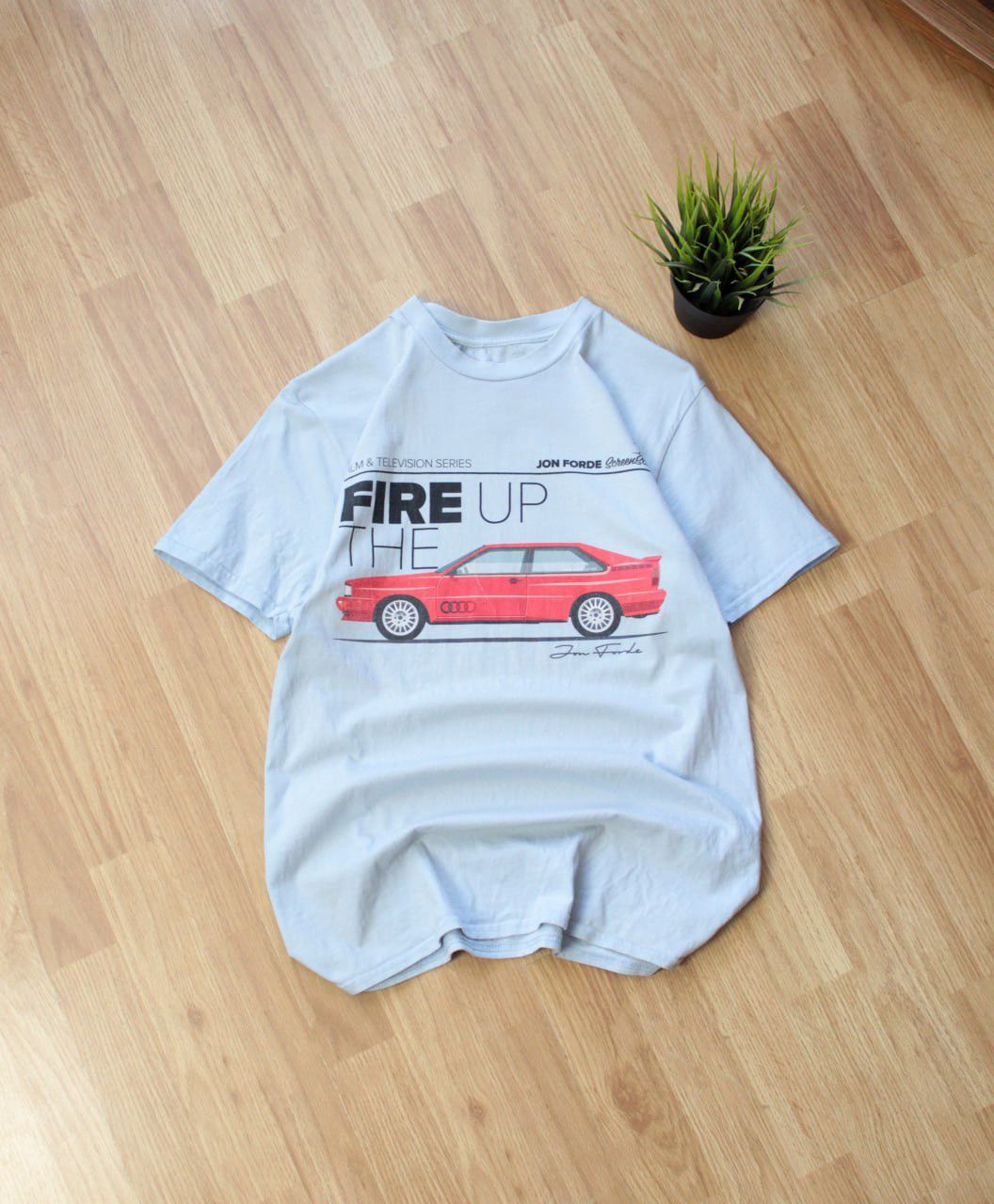 Vintage 🔥 Audi Quattro Vintage Rally Racing T Shirt Sport F1 Germany Size US M / EU 48-50 / 2 - 1 Thumbnail