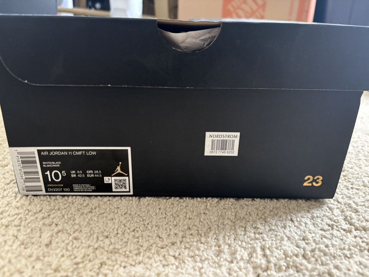 Jordan Brand Air Jordan 11 CMFT Low white/black Size US 10.5 / EU 43-44 - 7 Thumbnail