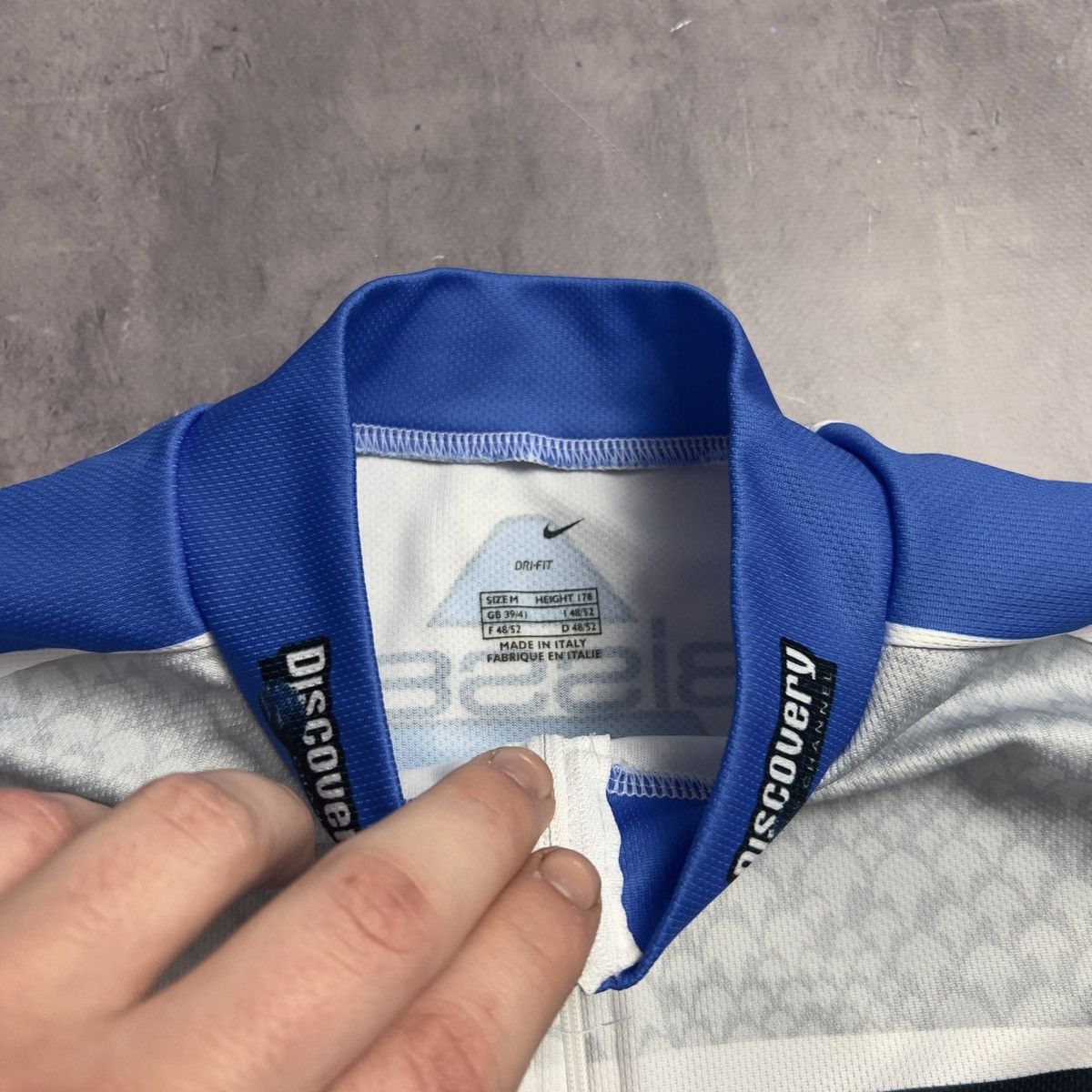 Other Rare! Nike Discovery Channel Cycling Vintage Jersey 00s Size US M / EU 48-50 / 2 - 5 Thumbnail