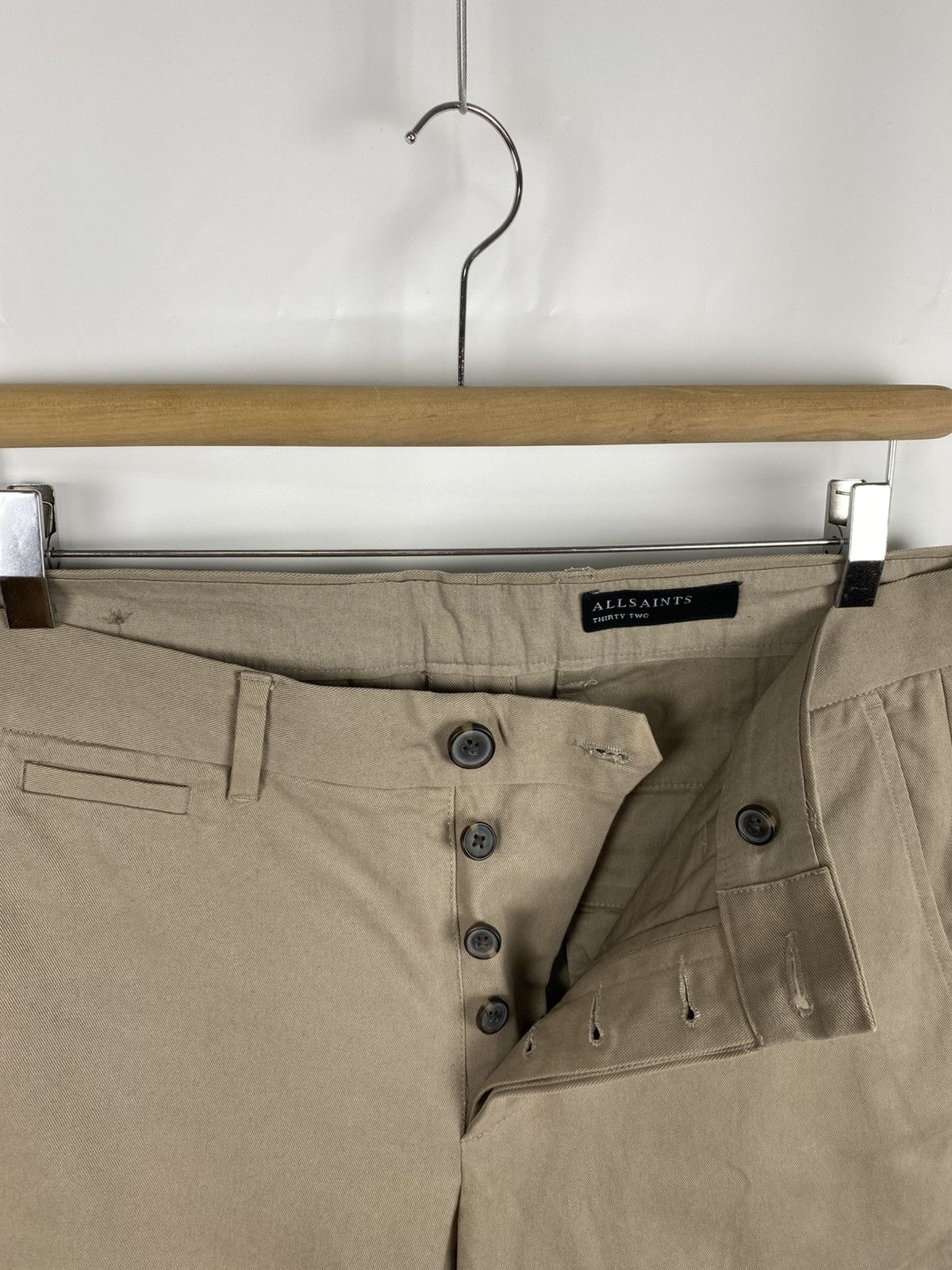 Allsaints Allsaints Porter Chino Cropped Pants Cotton size 32 Size US 32 / EU 48 - 6 Thumbnail