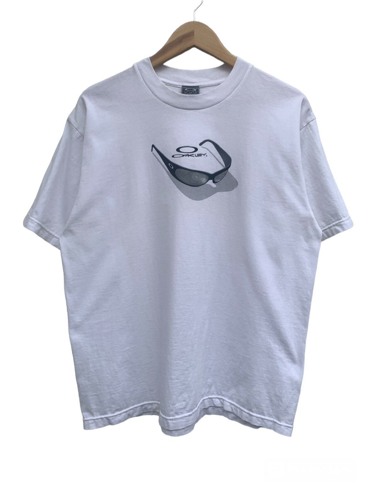 Vintage Oakley Software Sunglasses T-Shirt size L