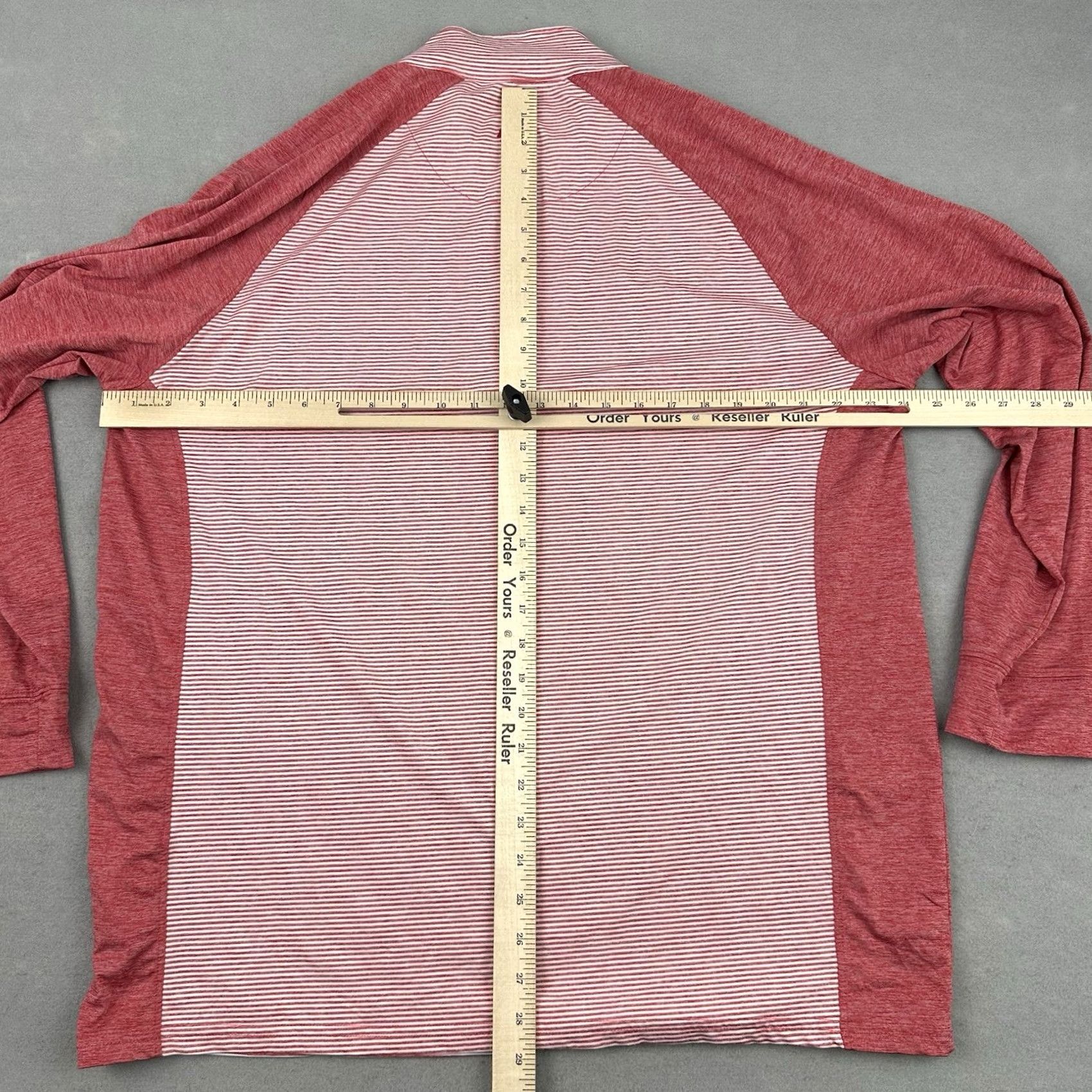Vintage Onward Reserve Sweater Men XL Red Performance 1/4 Zip Pullover Logo Size US XL / EU 56 / 4 - 5 Thumbnail