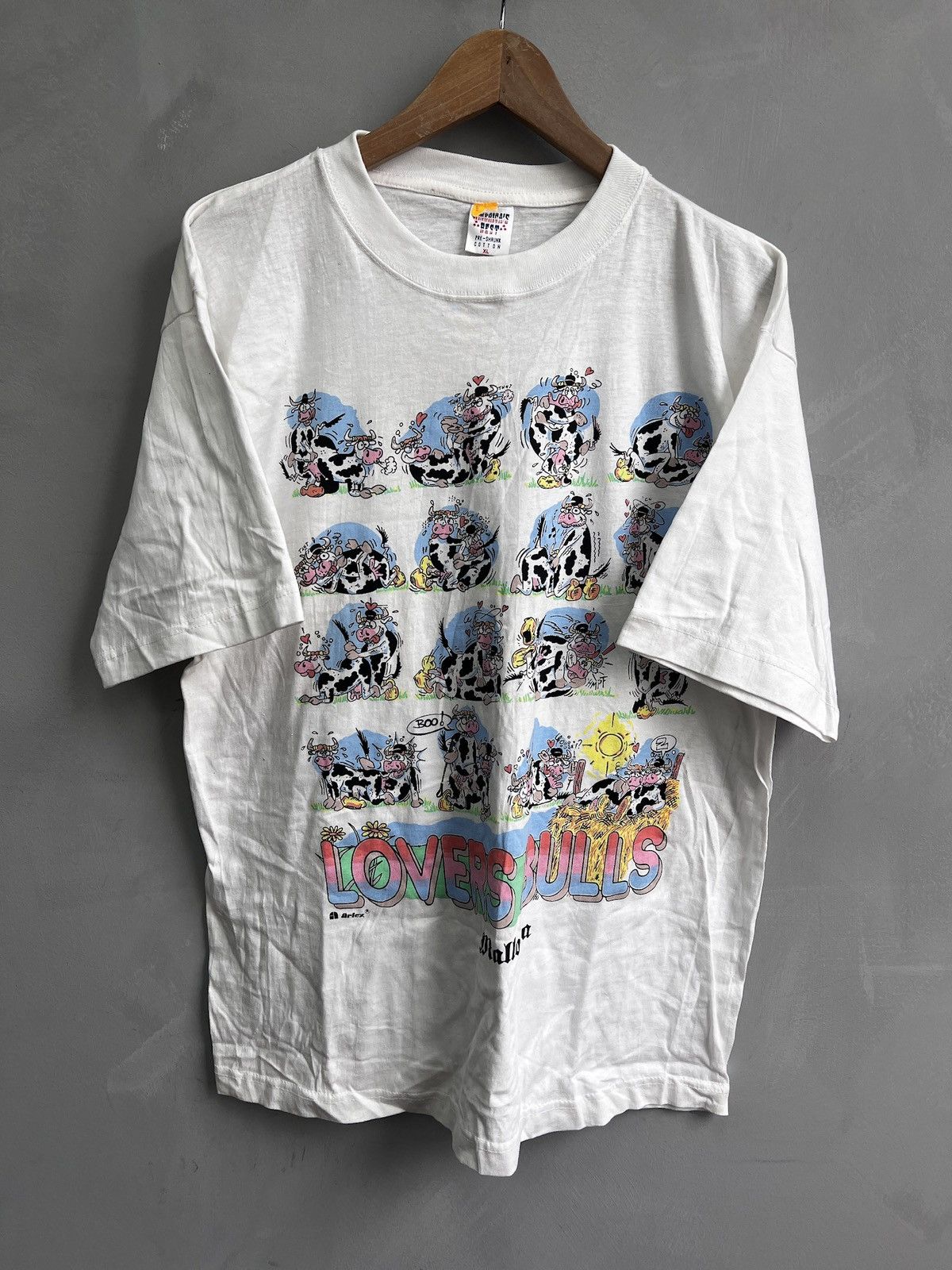 Vintage VINTAGE RETRO FUNKY SEX PIGS STREETWEAR T SHIRT Size US XL / EU 56 / 4 - 1 Thumbnail