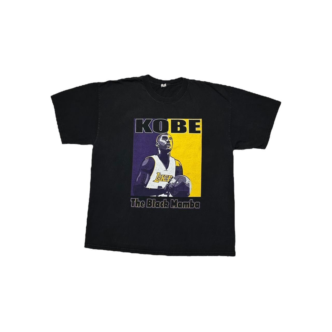 NBA × Vintage Vintage Kobe Bryant Black Mamba All Day T-Shirt Size US XXL / EU 58 / 5 - 1 Thumbnail