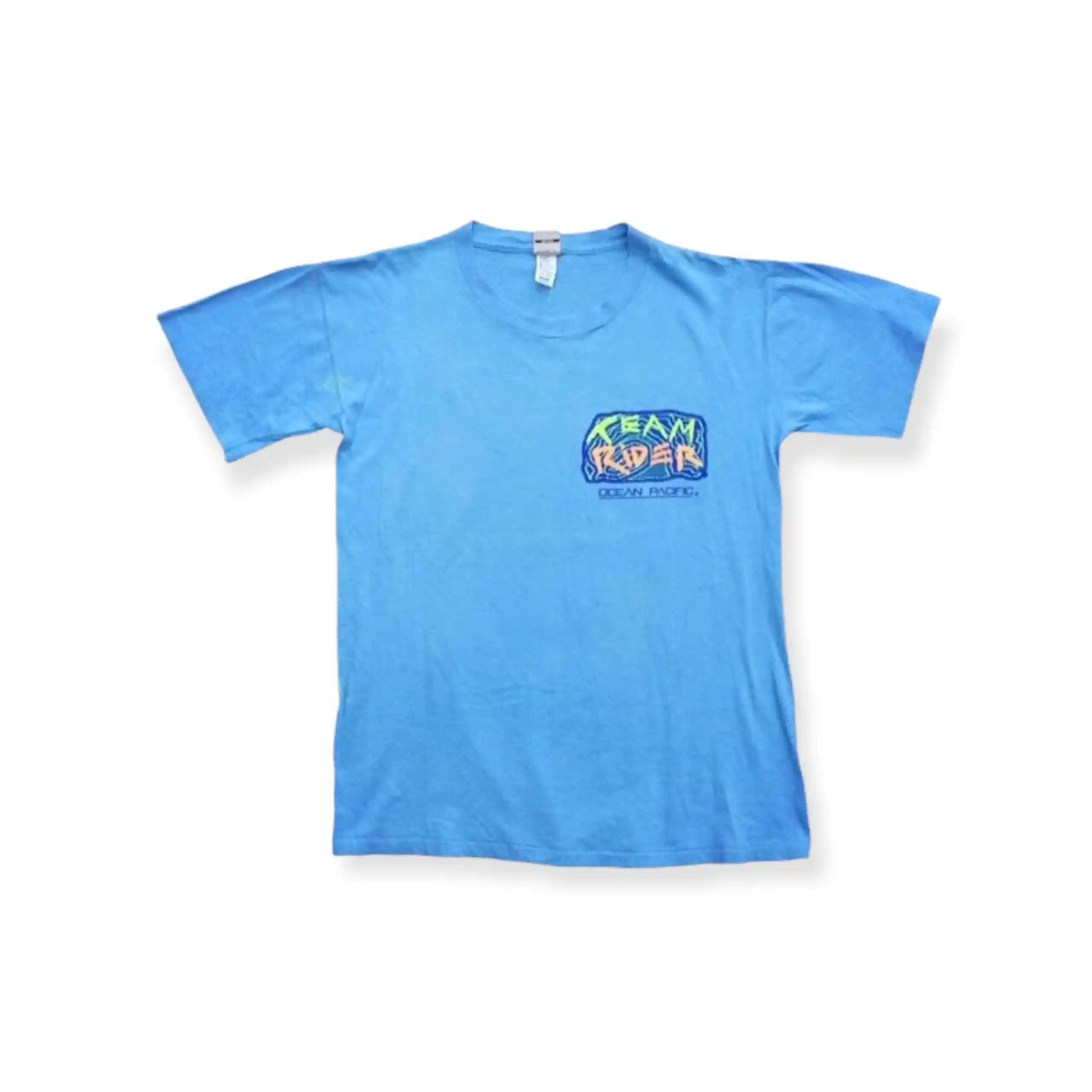 Vintage 90s Ocean Pacific Team Rider Hawaiian Tshirt