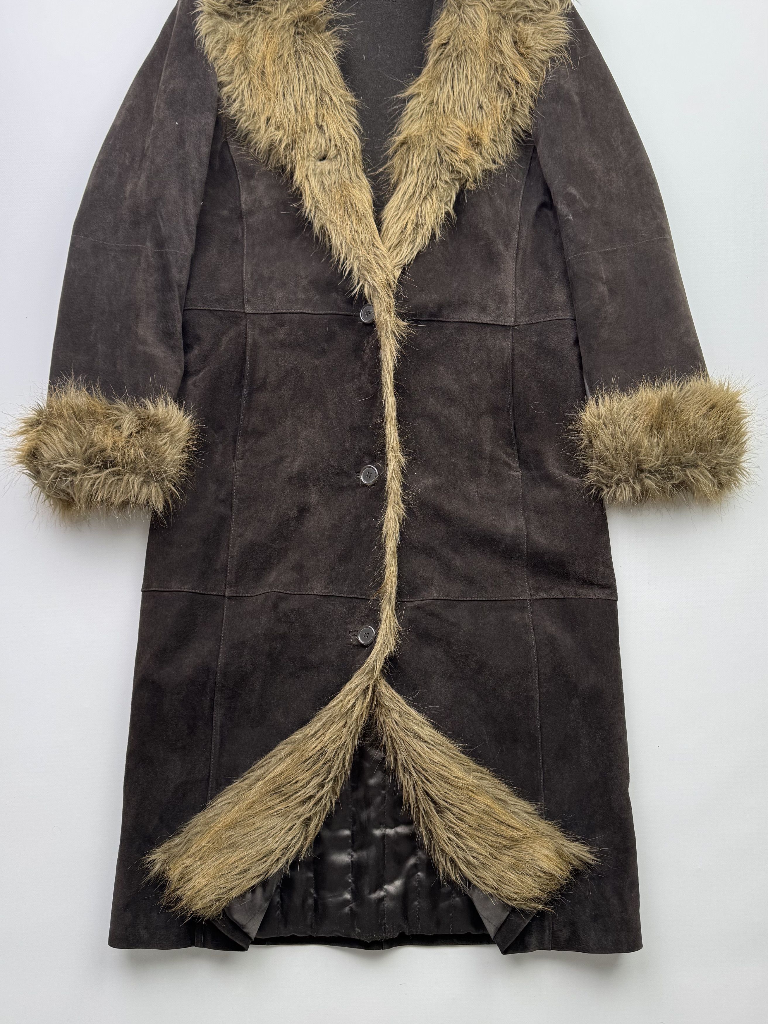 Japanese Brand Vintage Suede Leather Jacket B430(V437)E2 Size M / US 6-8 / IT 42-44 - 4 Thumbnail