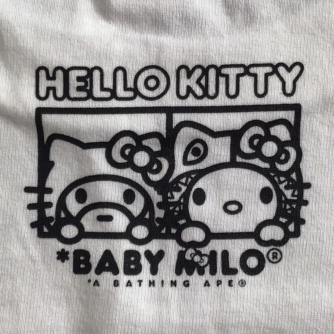 Bape BAPE × SANRIO HELLO KITTY Milo Shark T-Shirt a bathing ape Size US M / EU 48-50 / 2 - 4 Thumbnail